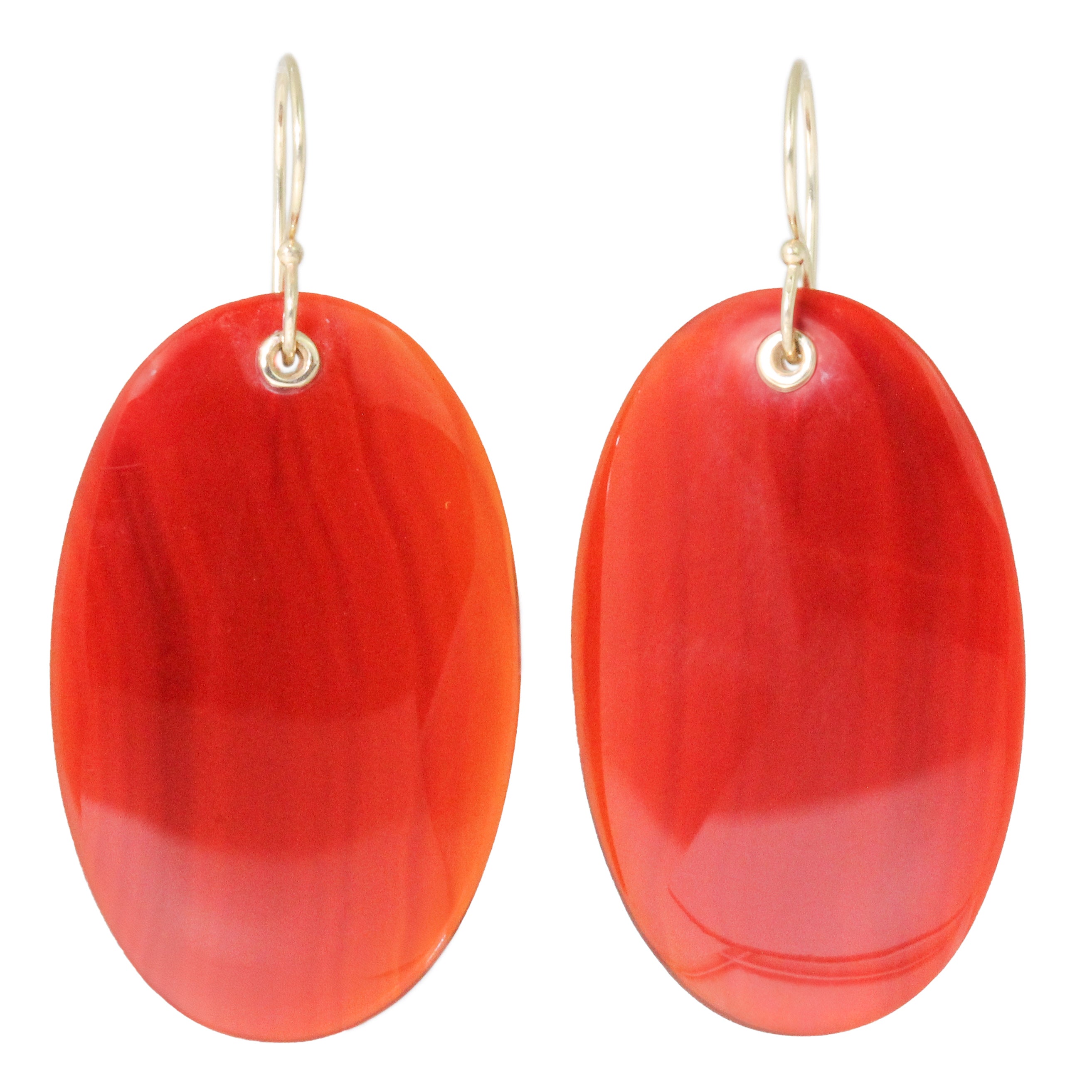 Carnelian Drop Earrings