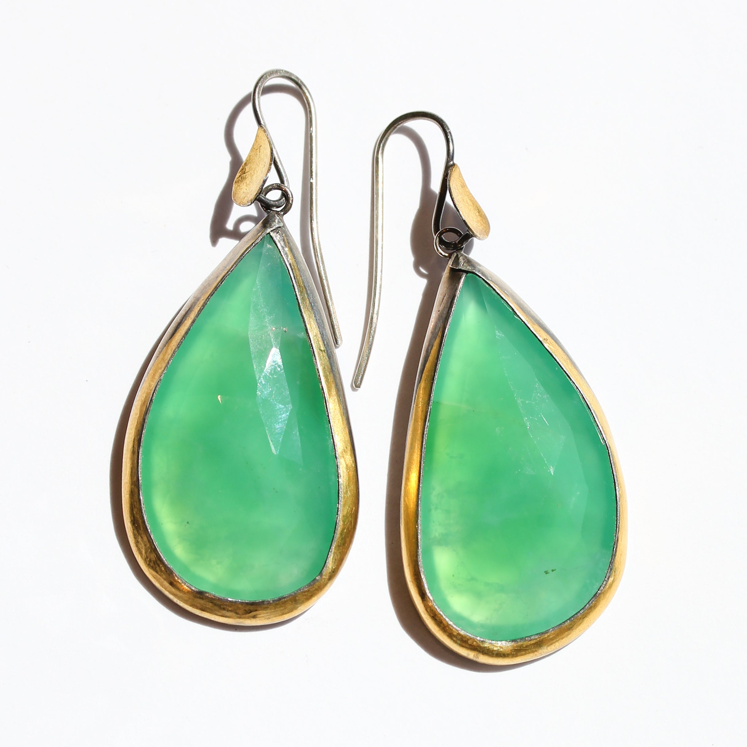 Chrysoprase Earrings
