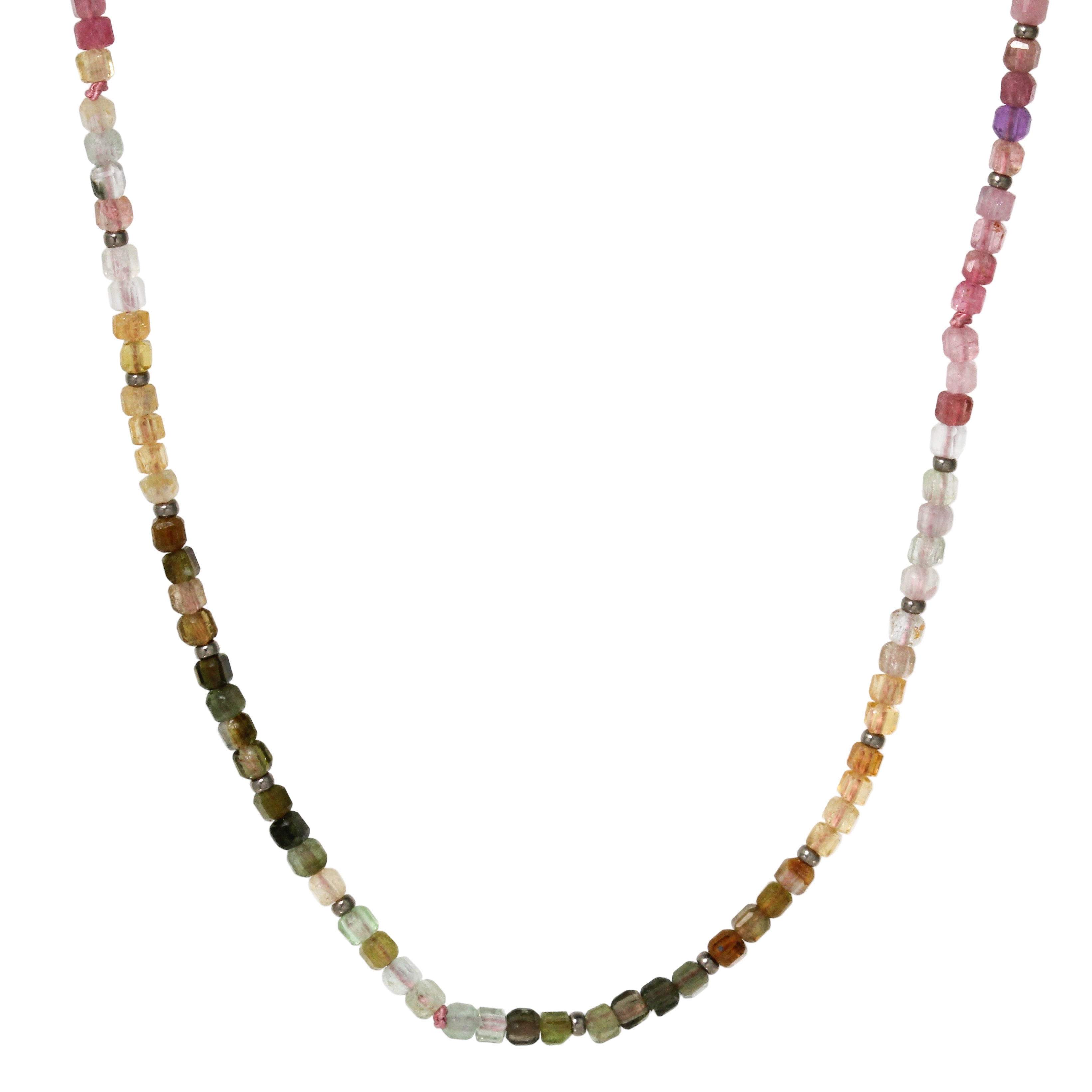 Watermelon Tourmaline Necklace