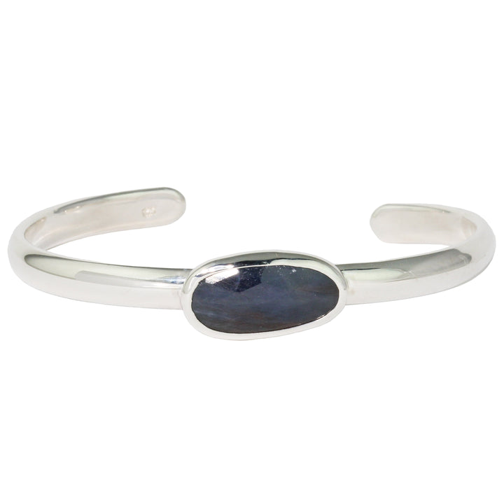 XLarge Blue Sapphire Cuff Bracelet
