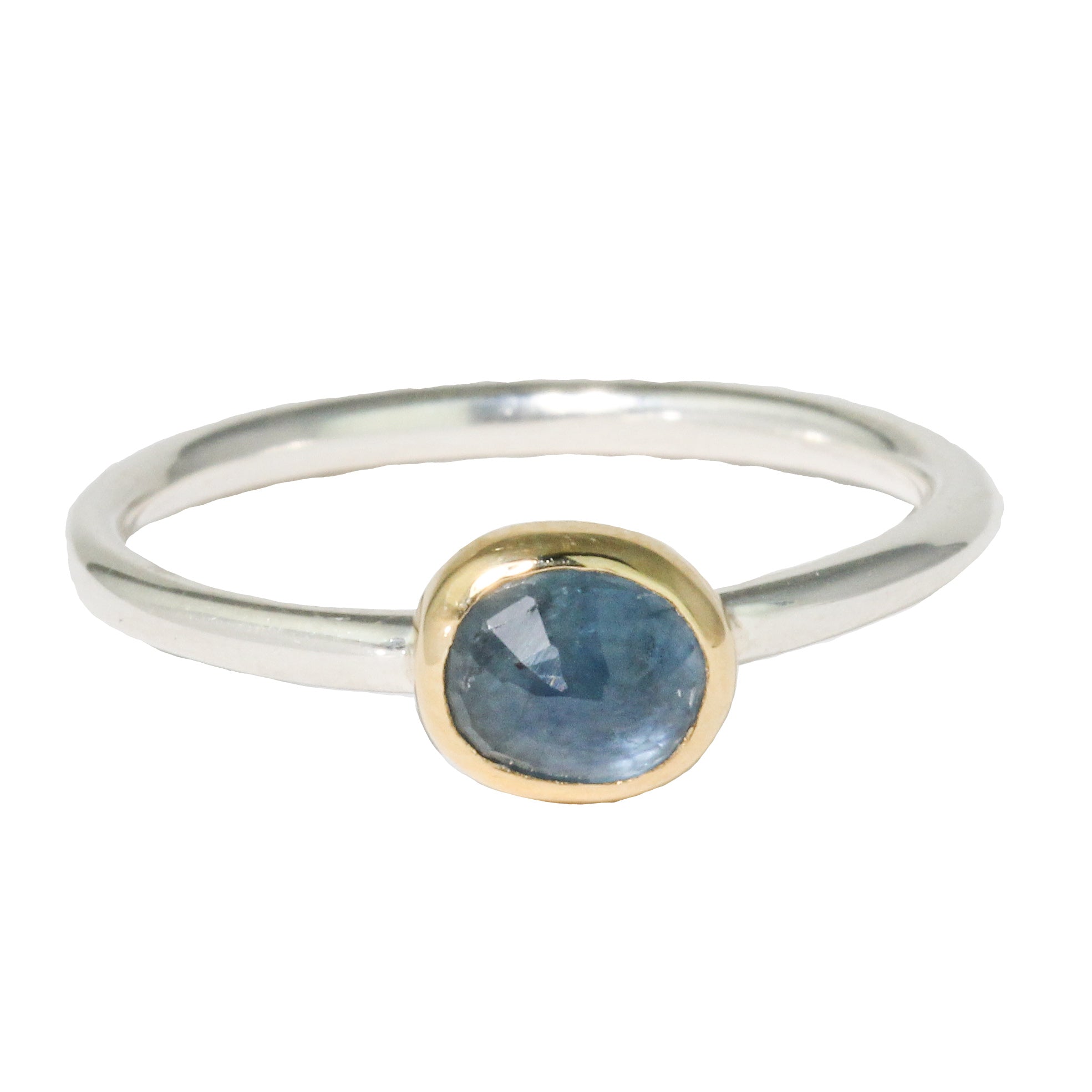 Blue Sapphire Stacking Ring