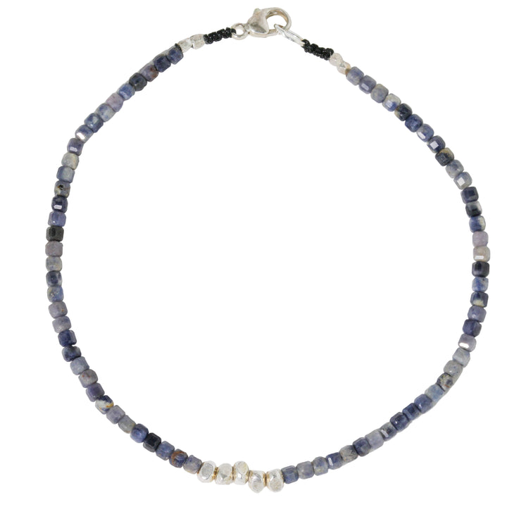 Sapphire & Silver Bracelet No. 159