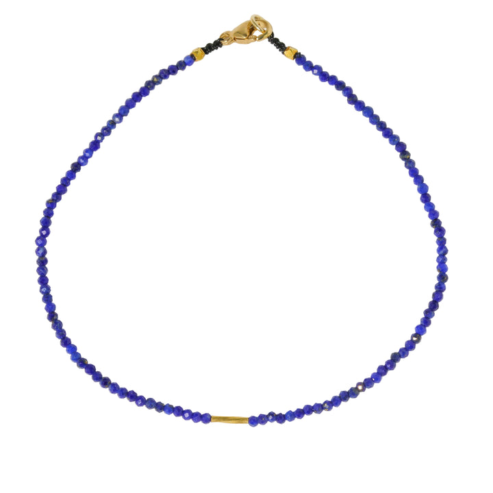 Lapis & 22k Bracelet No. 104