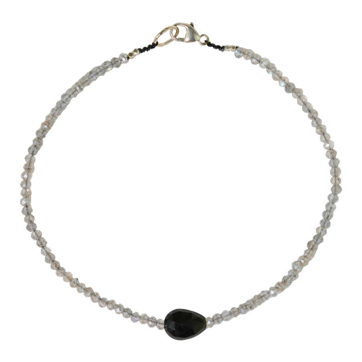 Labradorite + Black Tourmaline Bracelet No. 1