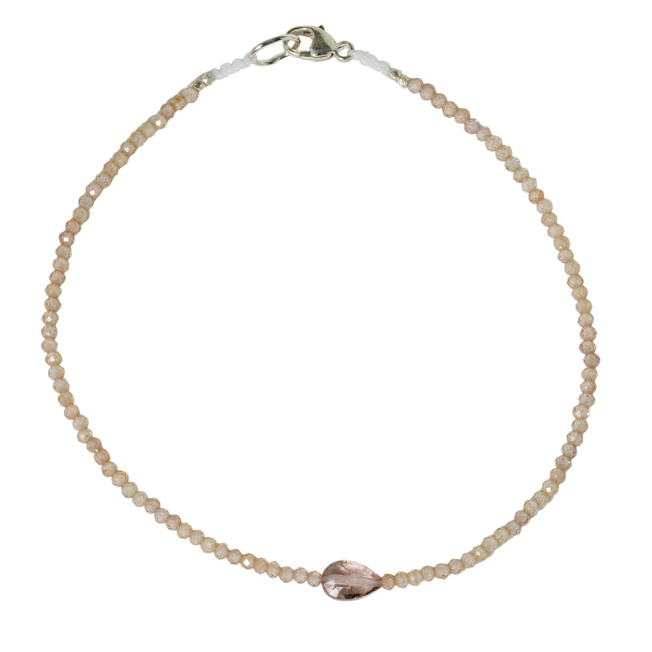 Zircon + Tourmaline Bracelet No. 15