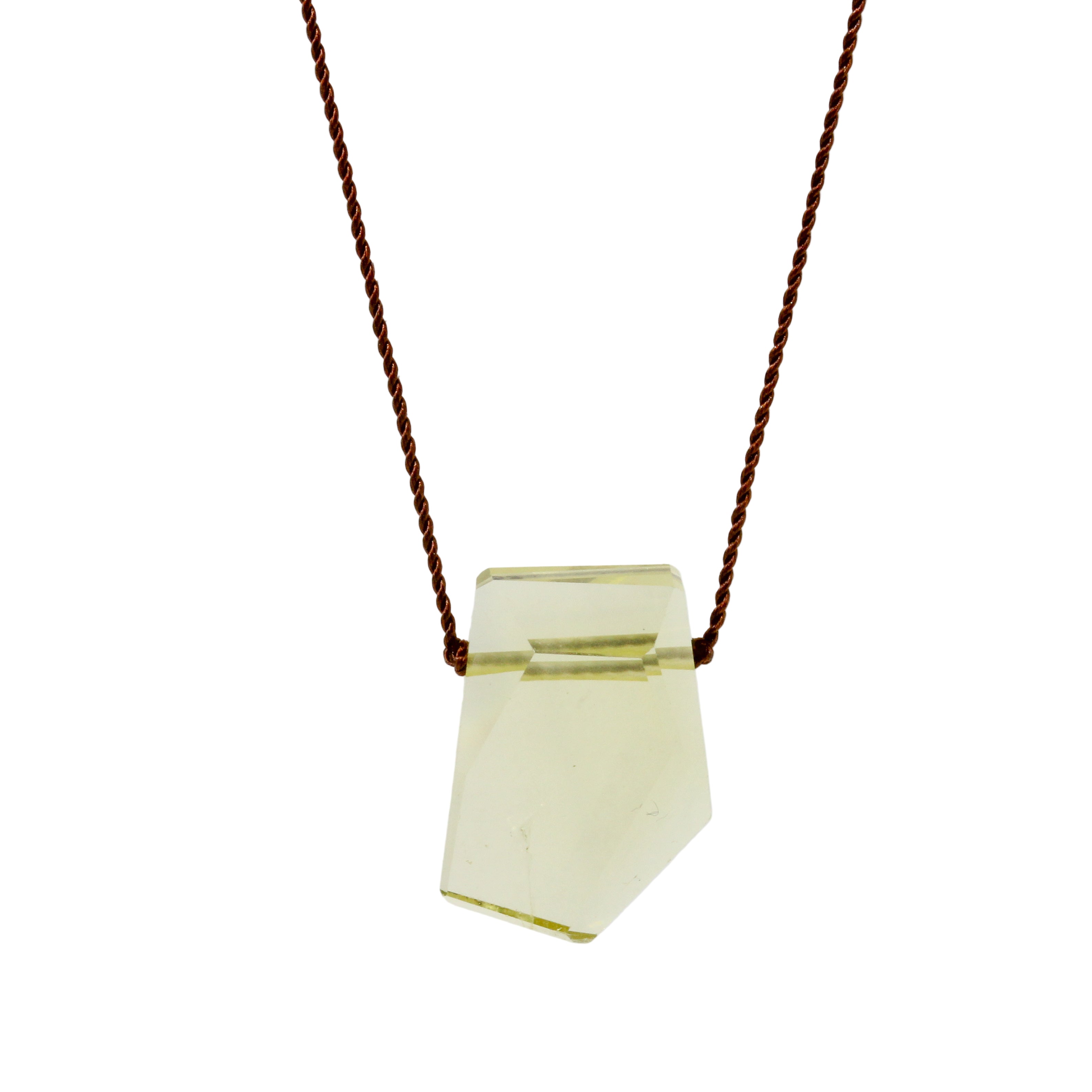 Lemon Quartz Necklace
