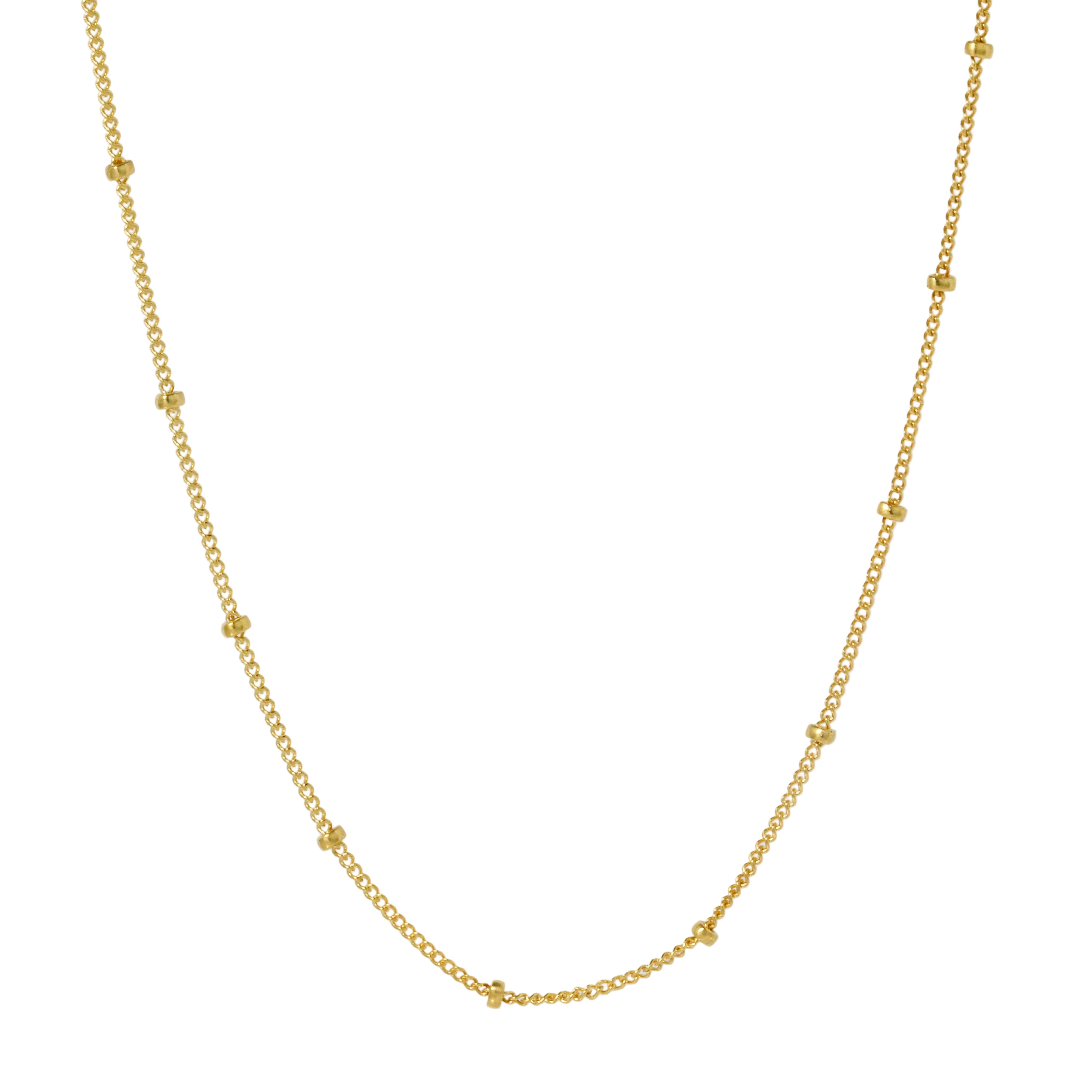 1mm Gold-Fill Satellite Curb Chain