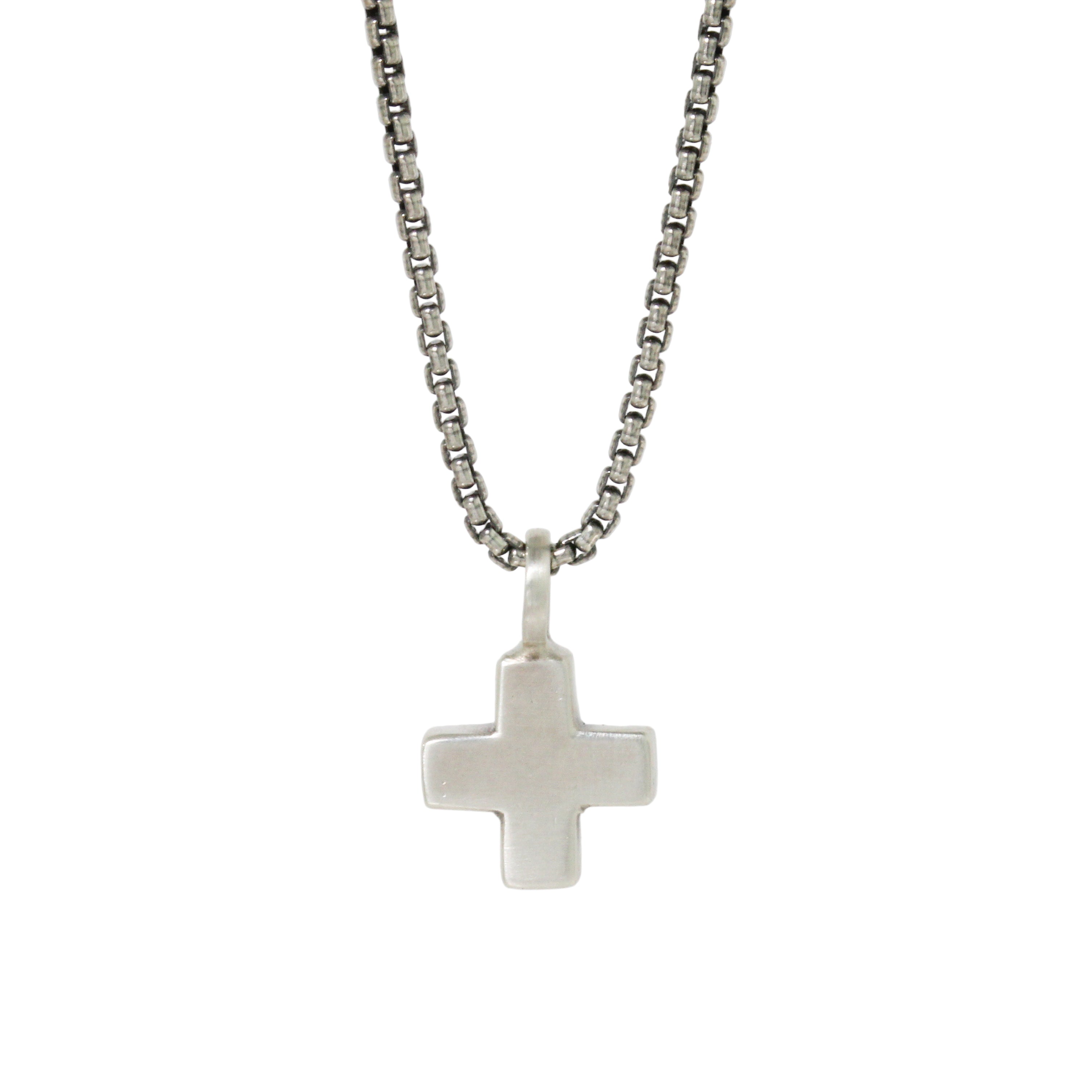 Solid Cross Necklace