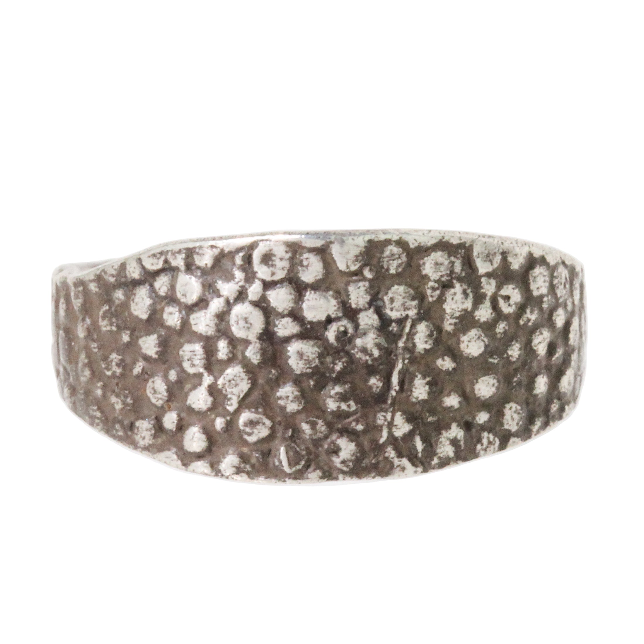 Tapered Stingray Signet Ring