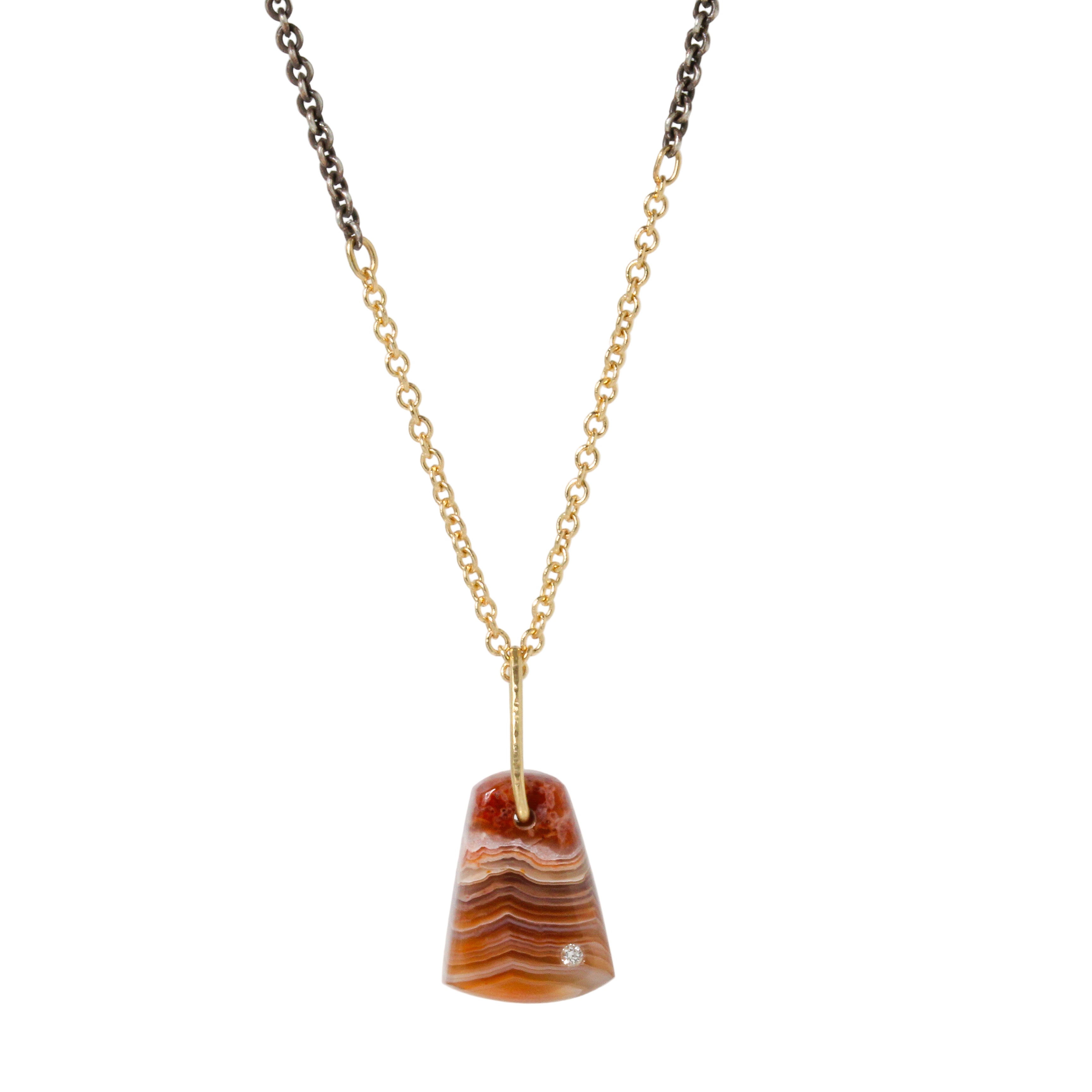 Agate Prism Necklace