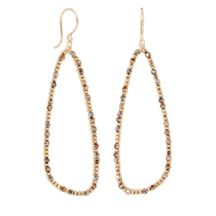 Large Open Asymmetrical Earrings