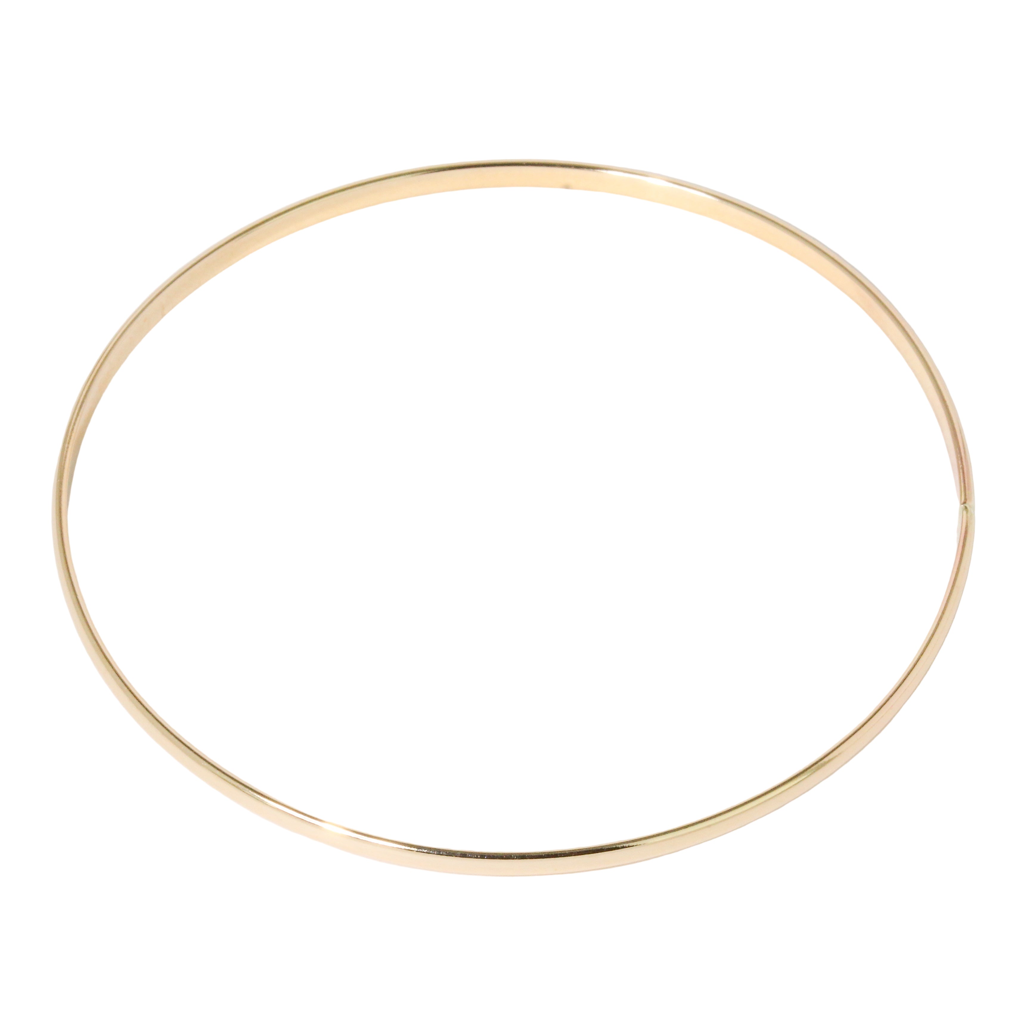 Smooth Gold-Filled Bangle