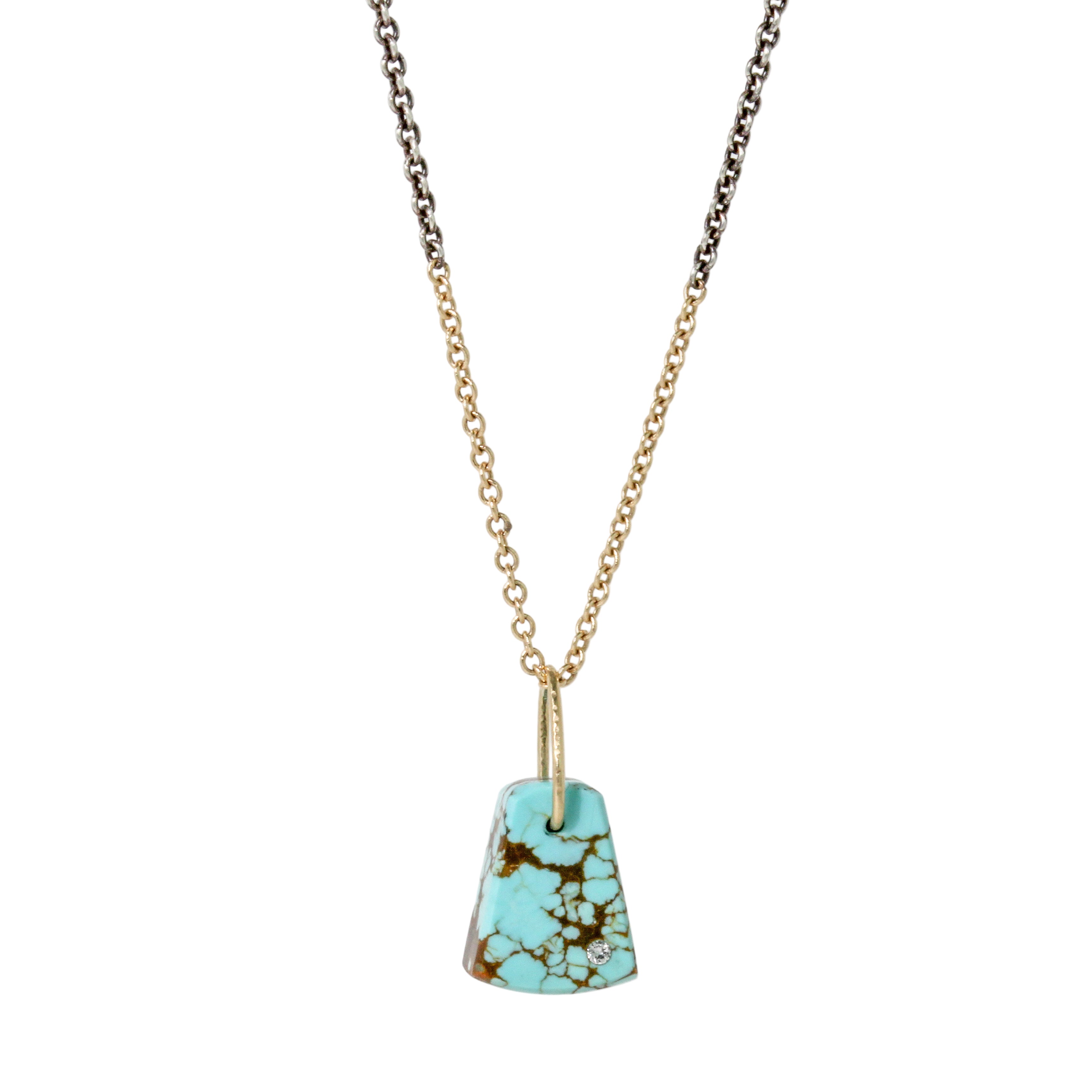Turquoise Prism Necklace