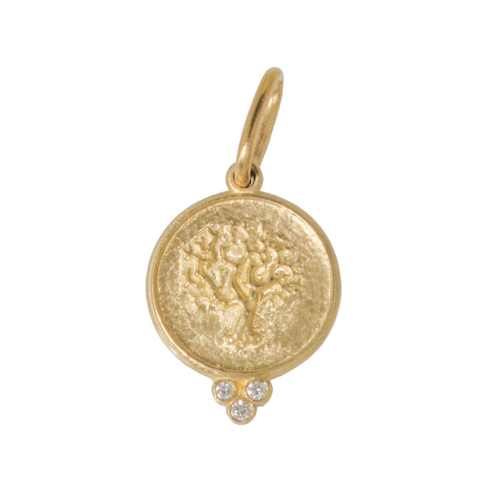 14K Small Tree of Life Charm
