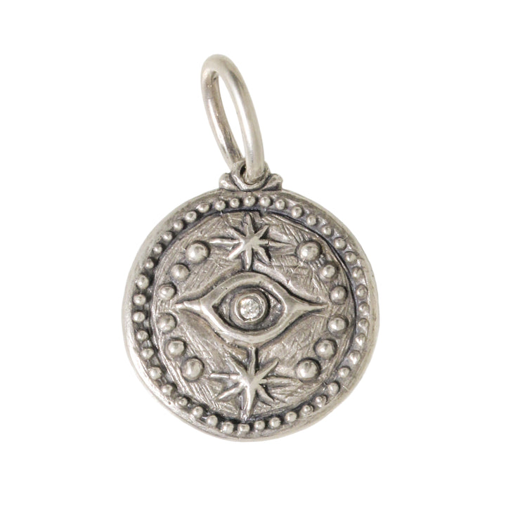 Sterling Evil Eye + Hamsa Charm