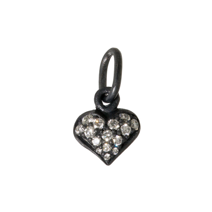 Sterling Fat Baby Heart Charm