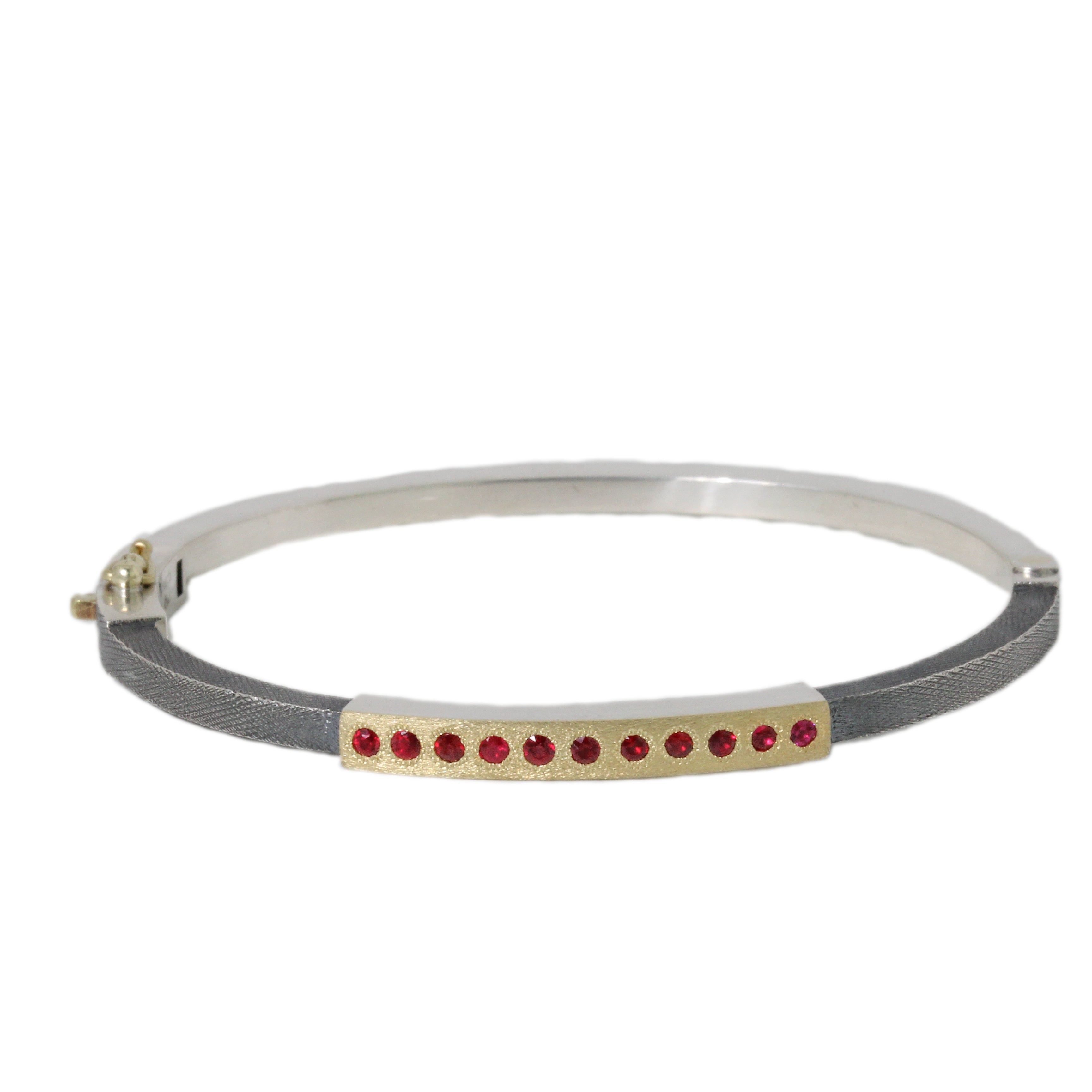 Diana 11 Ruby Yellow Gold Bracelet