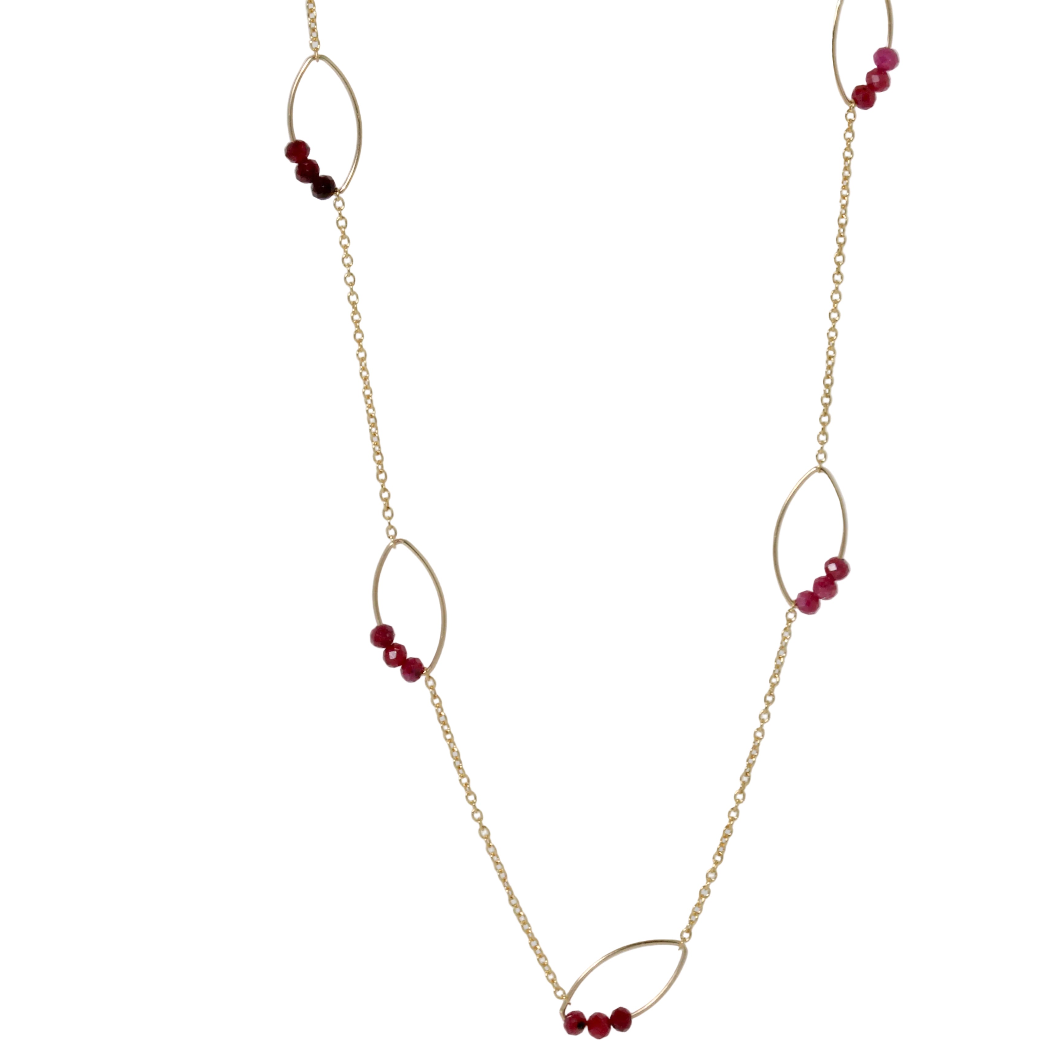 Lucca Ruby Necklace