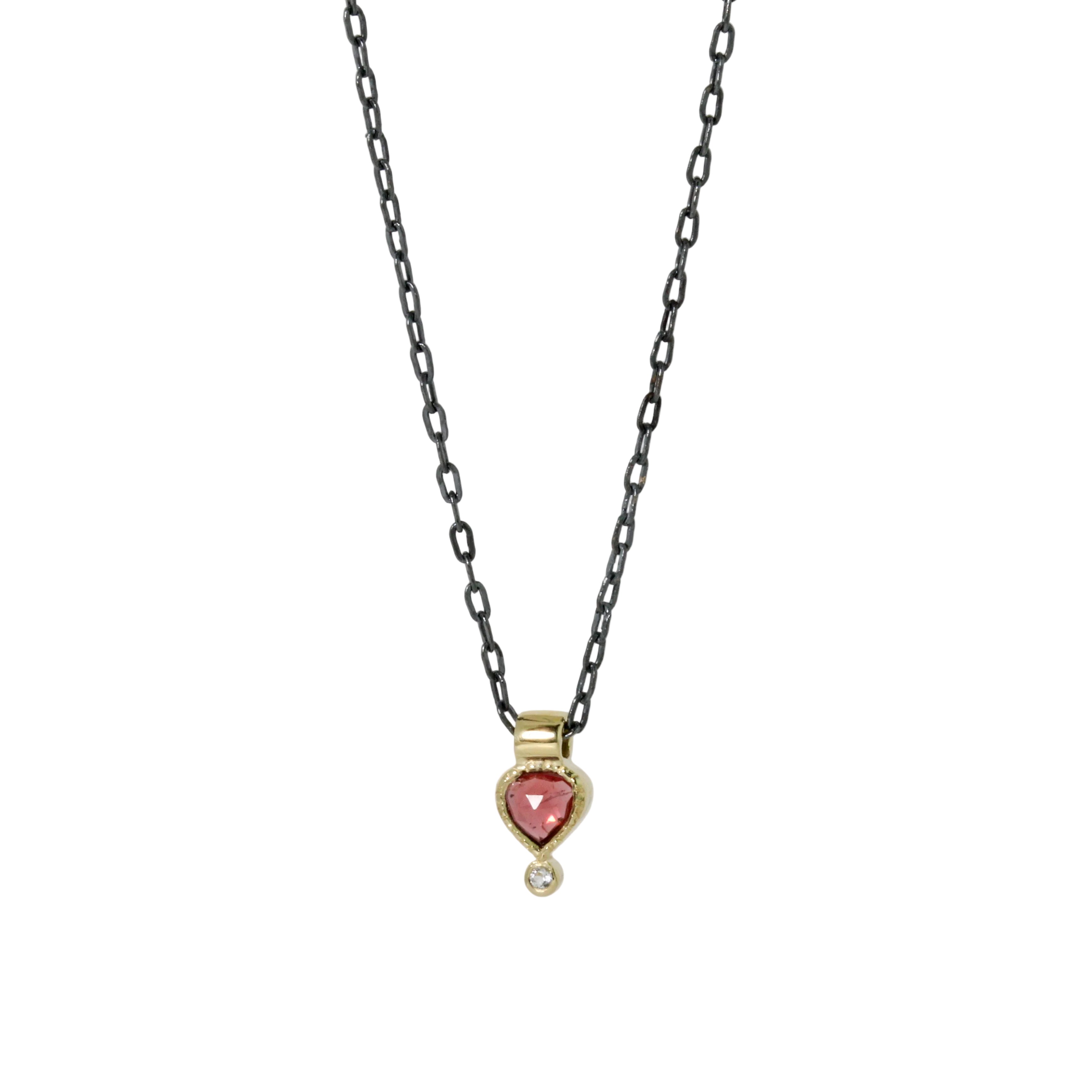 Colette Garnet Necklace