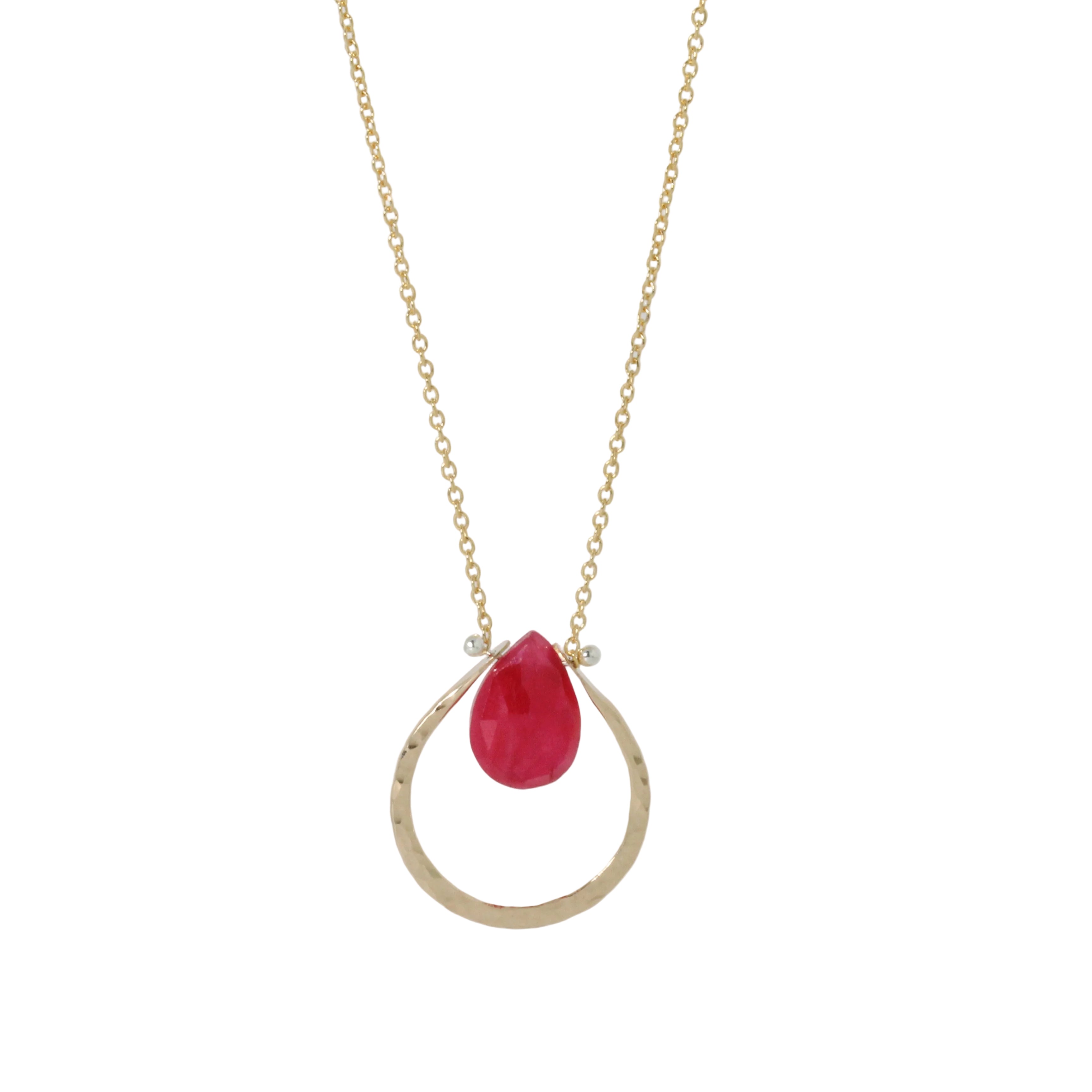 Ophelia Ruby Necklace