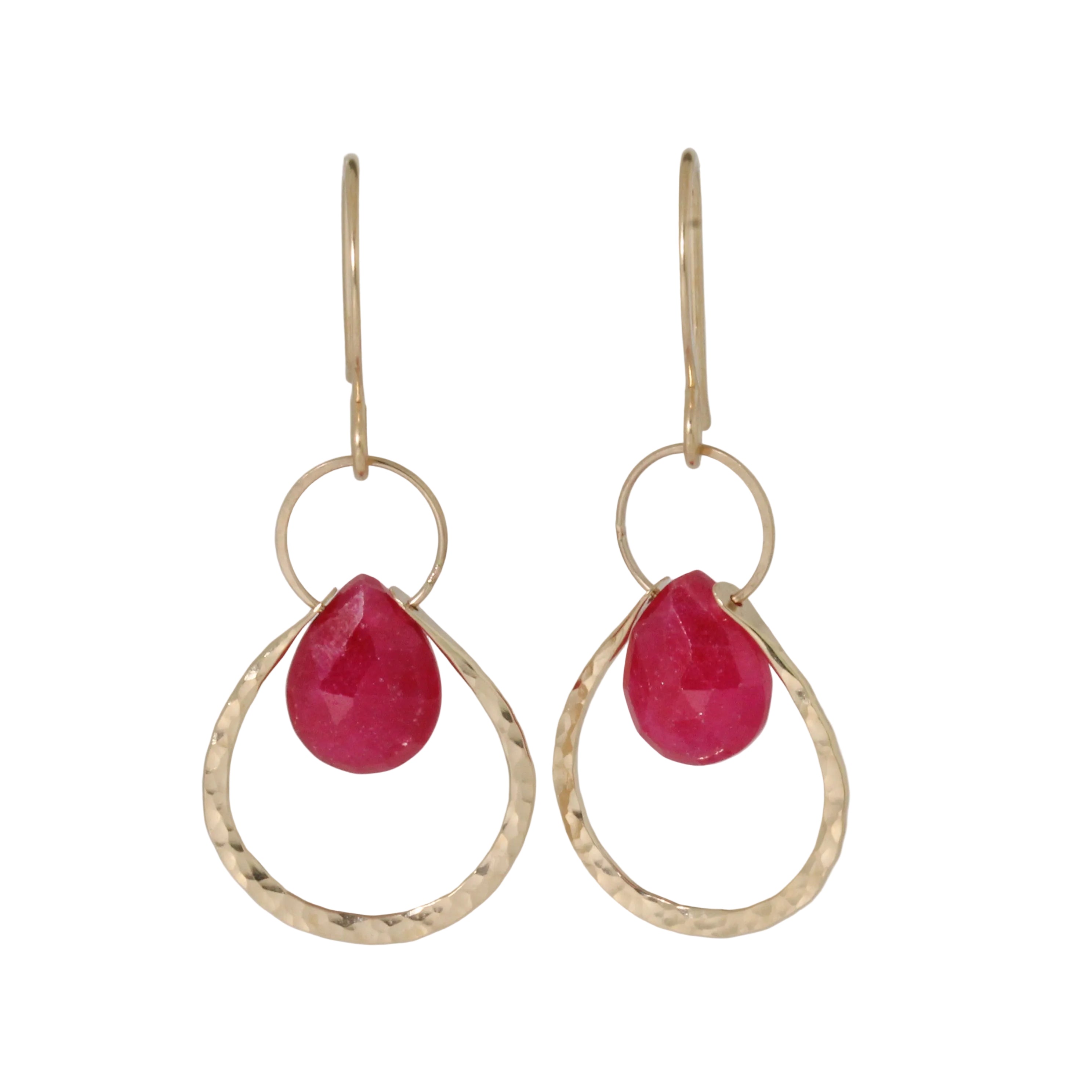 Ophelia Ruby Earrings
