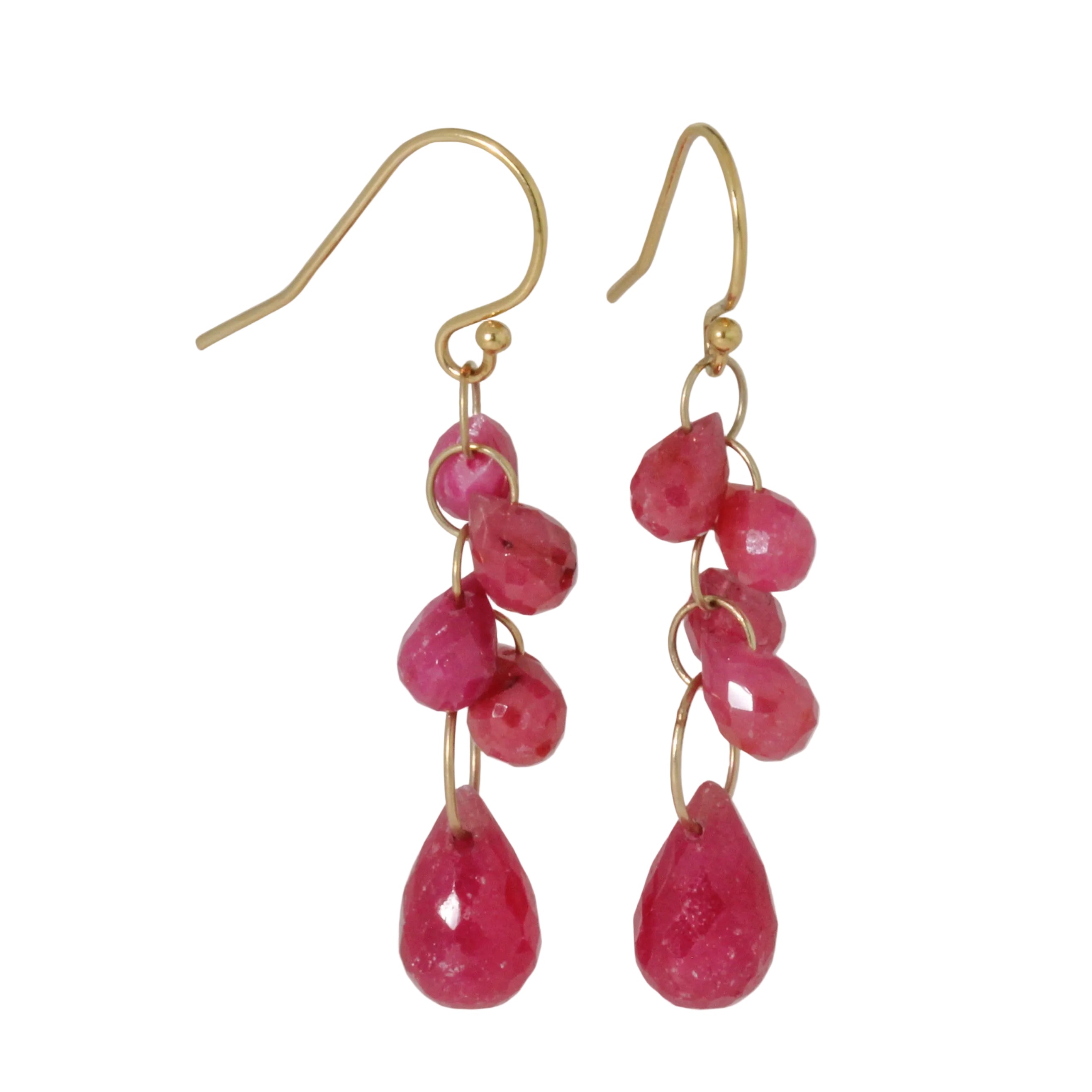 Evelyn Ruby Earrings