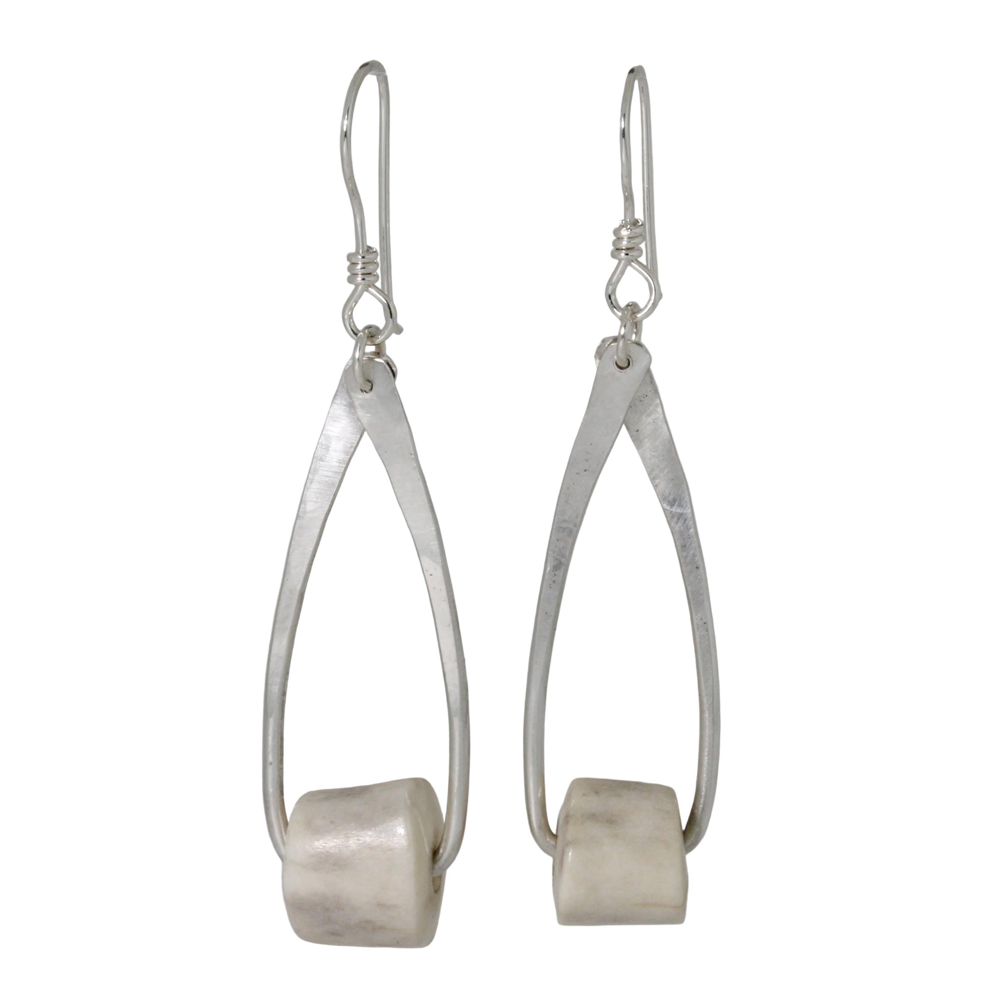 Small Antler Forward Hoops