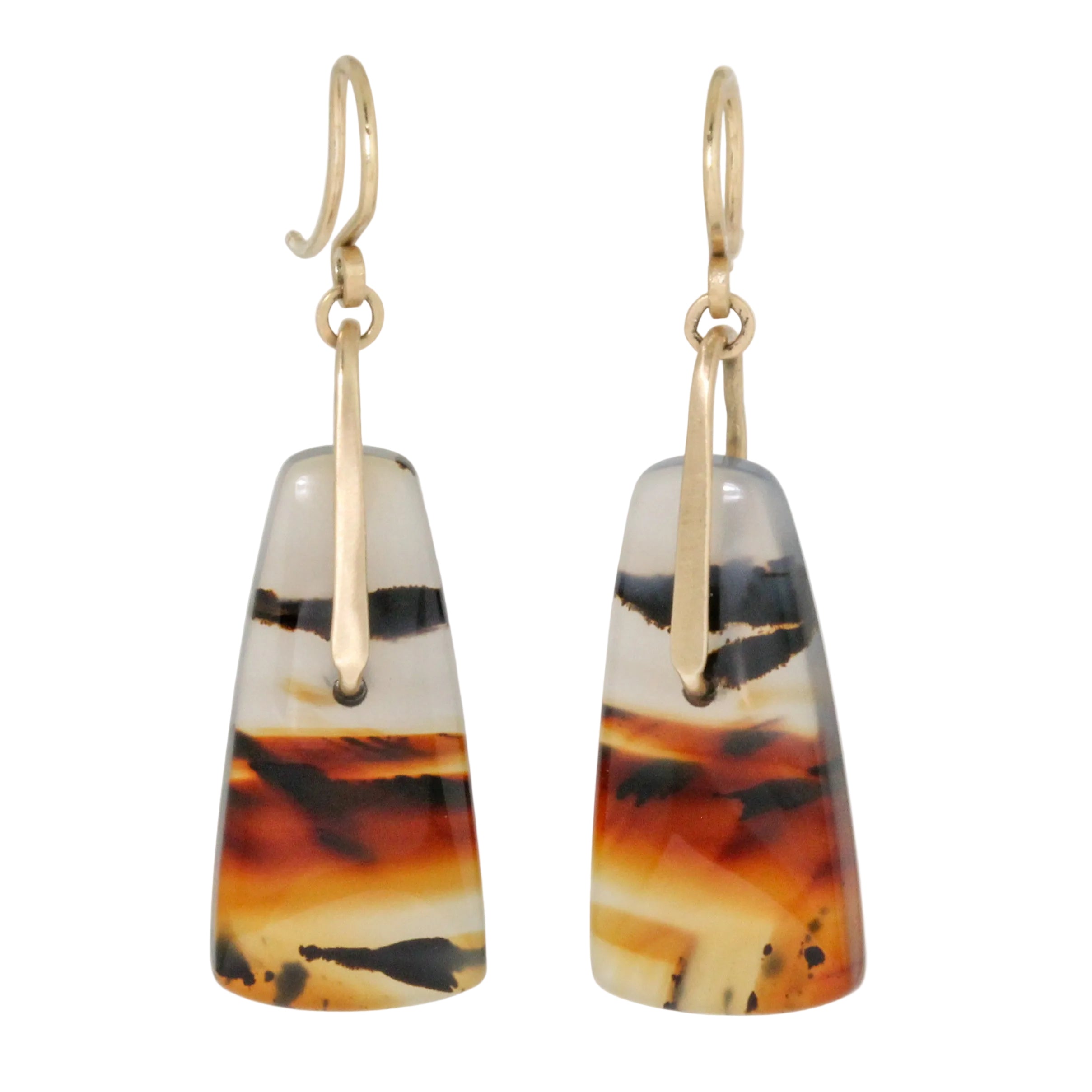 Montana Agate Drop Earrings