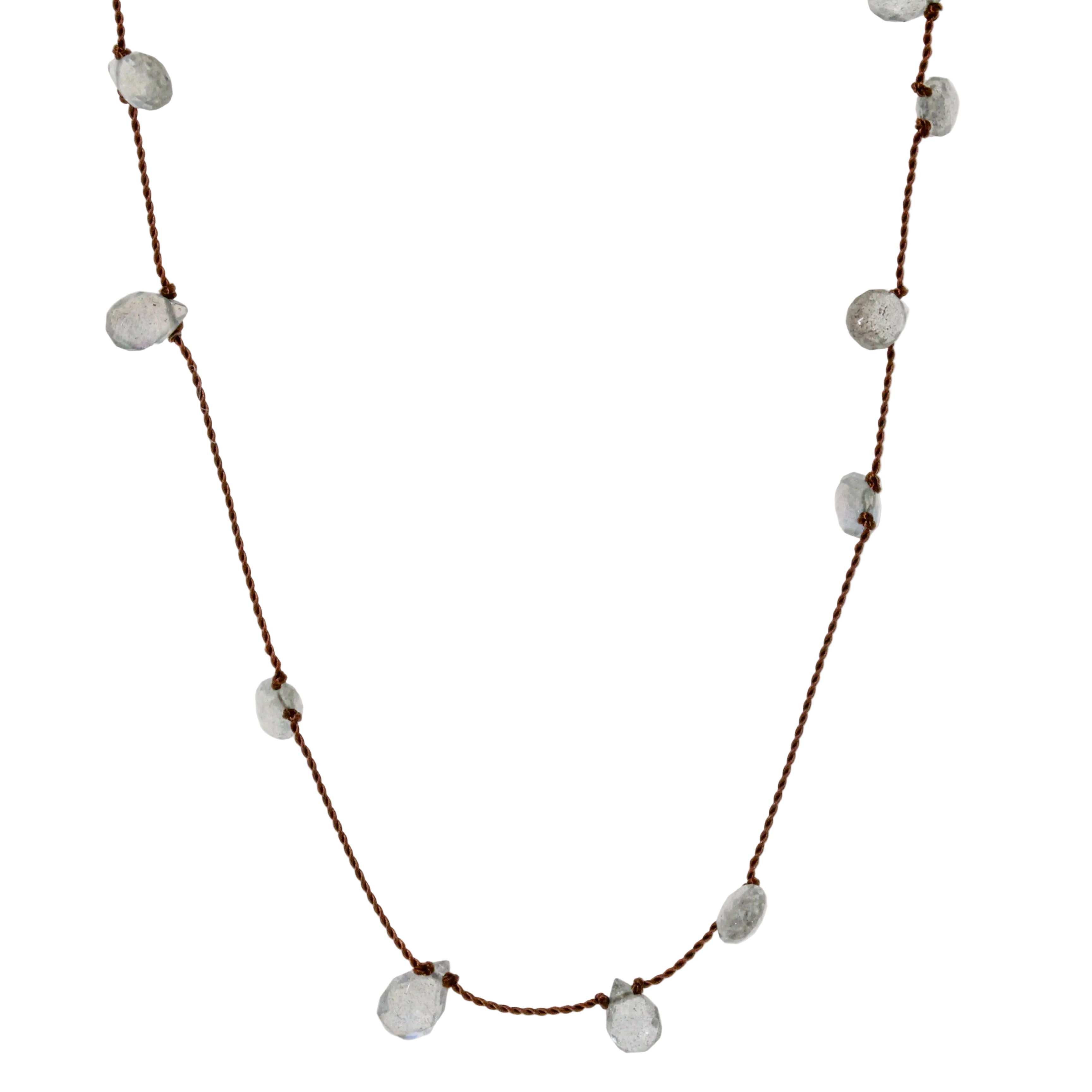 Extra Long Labradorite Constellation Necklace