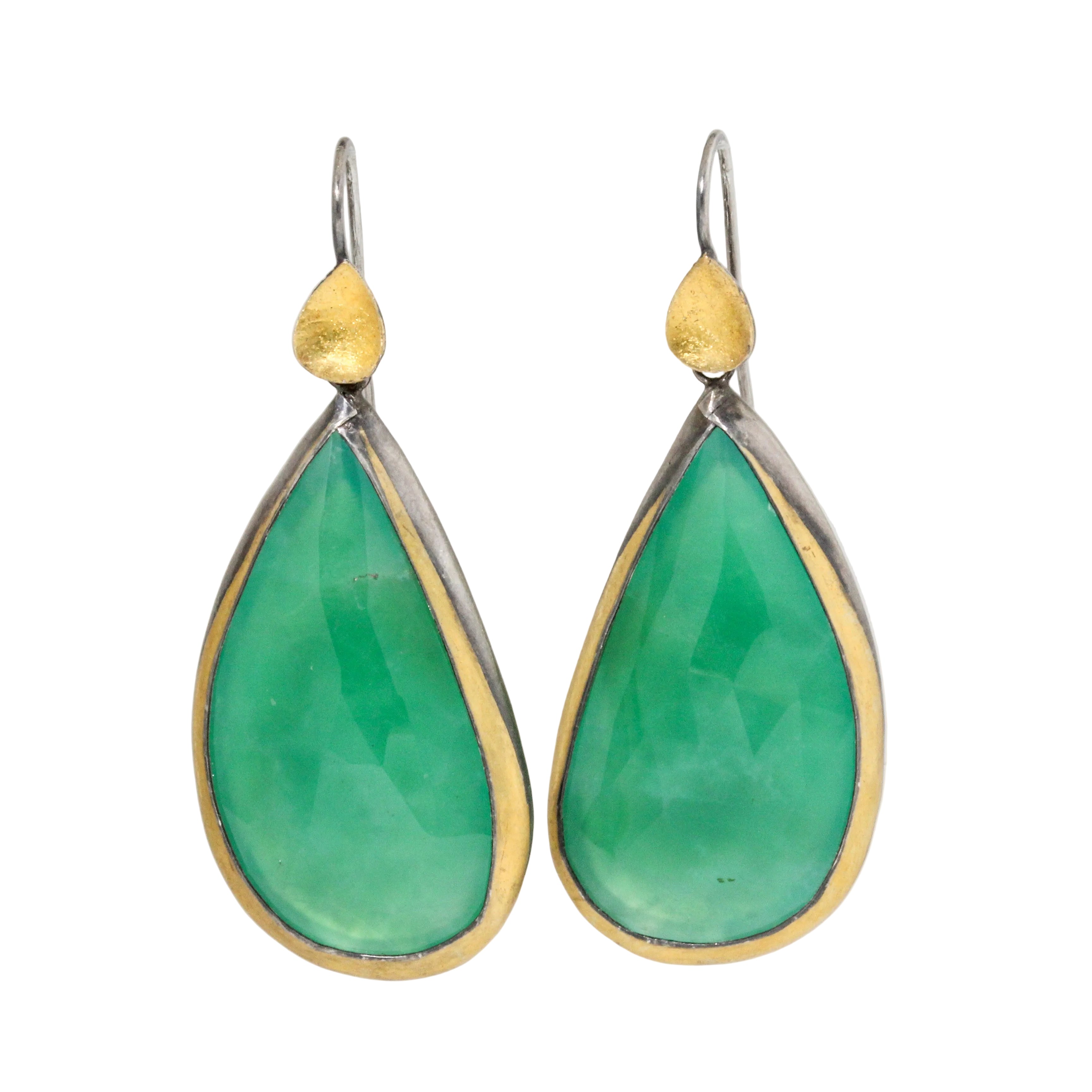 Chrysoprase Earrings