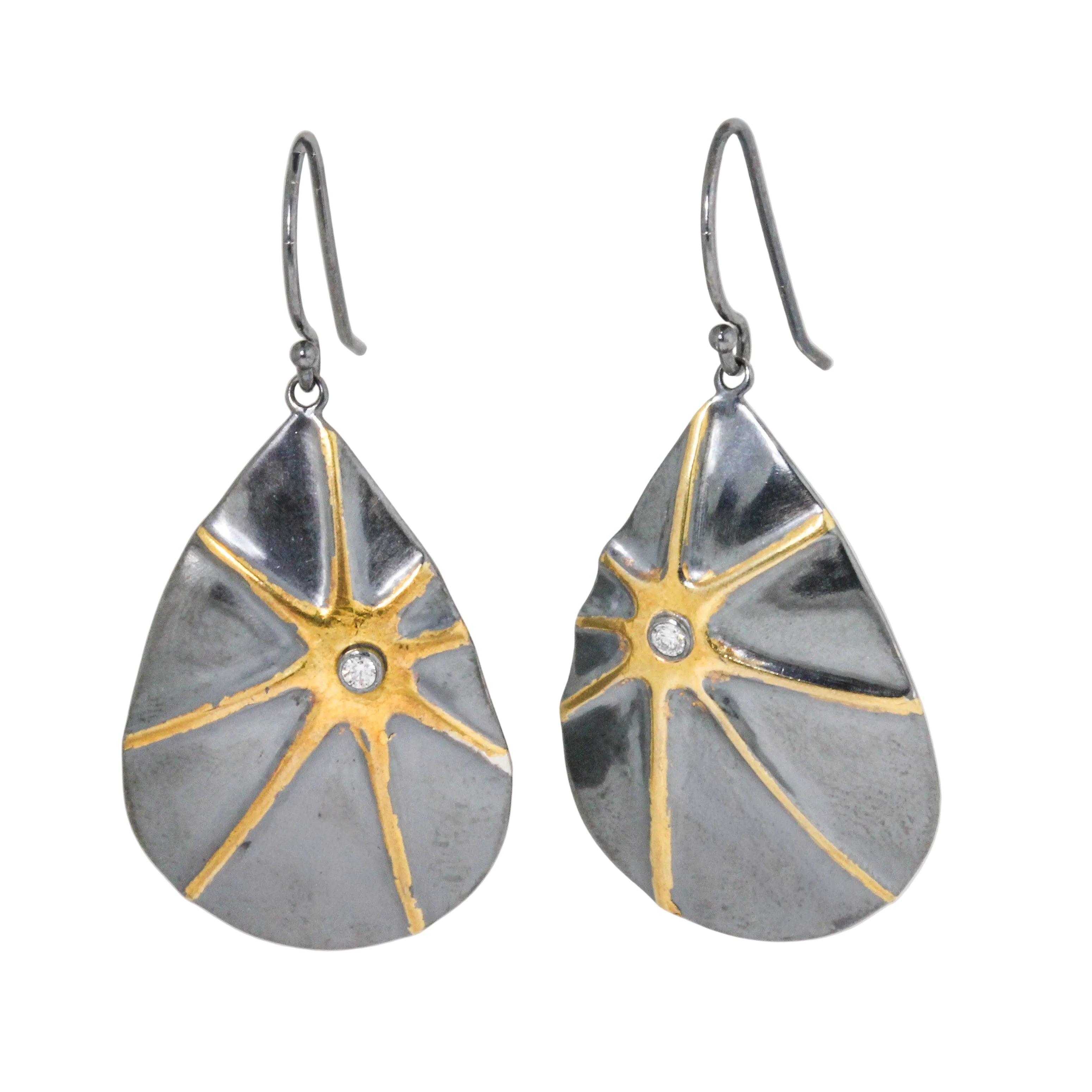 Diamond Burst Earrings