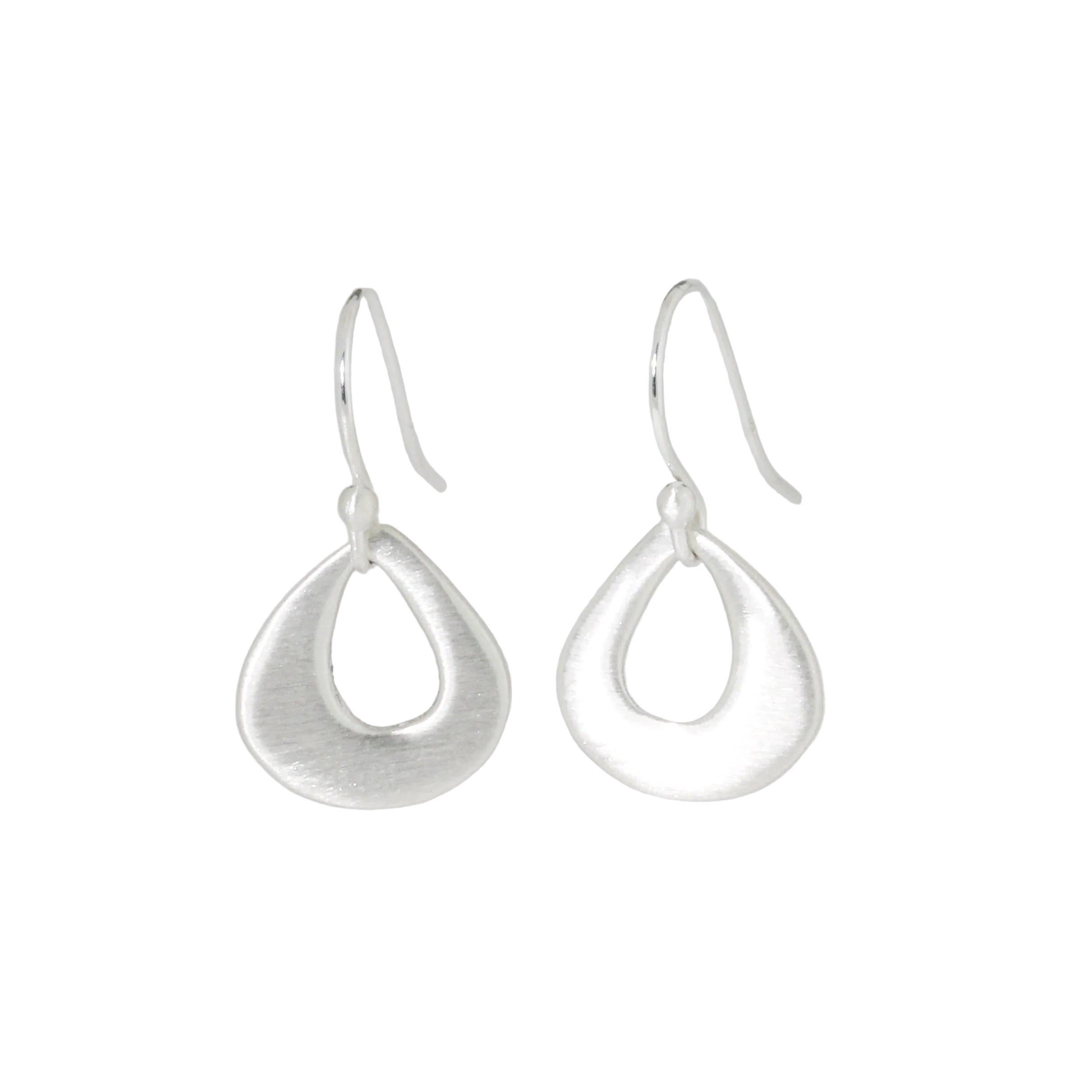 Small Open Drop Earrings