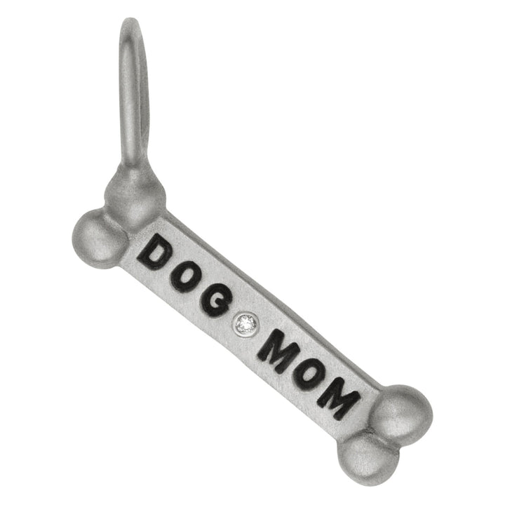 Dog Bone ‘Dog Mom’ Charm