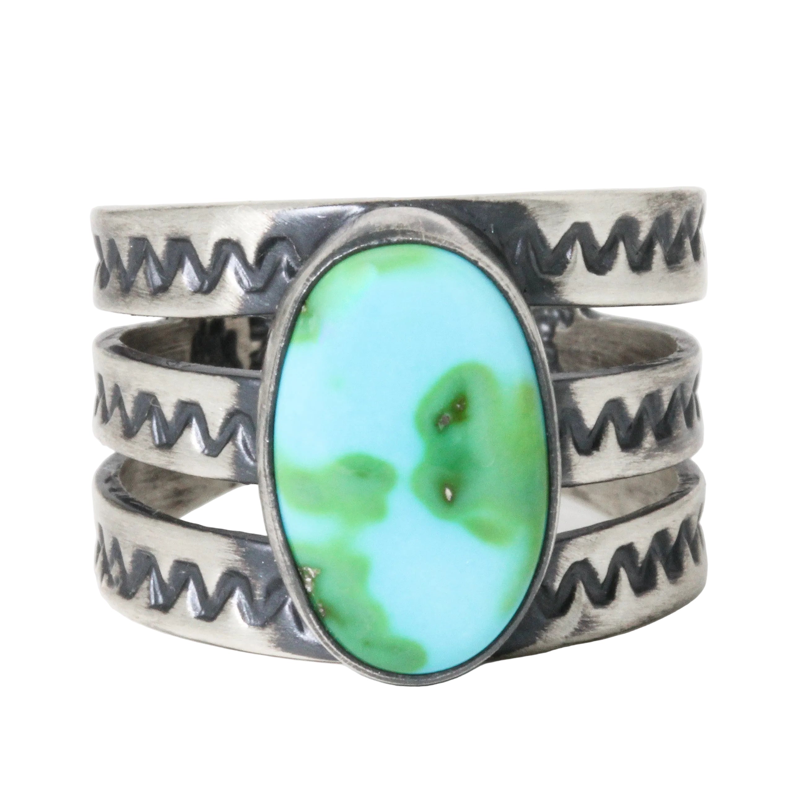 Sonoran Turquoise Triple Band Ring