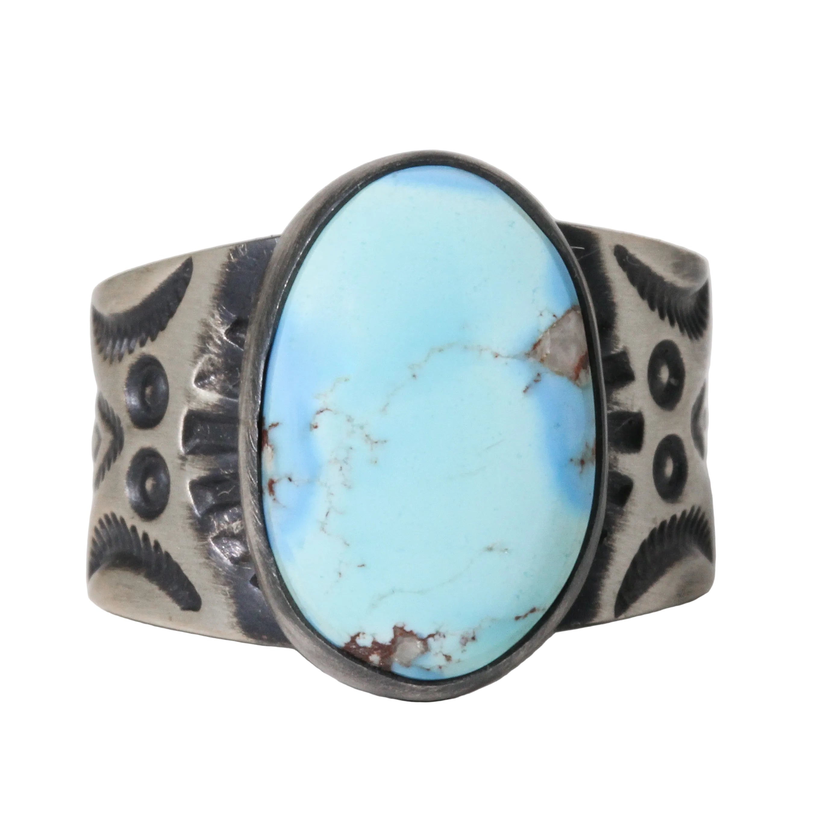 Golden Hills Turquoise Tapered Ring