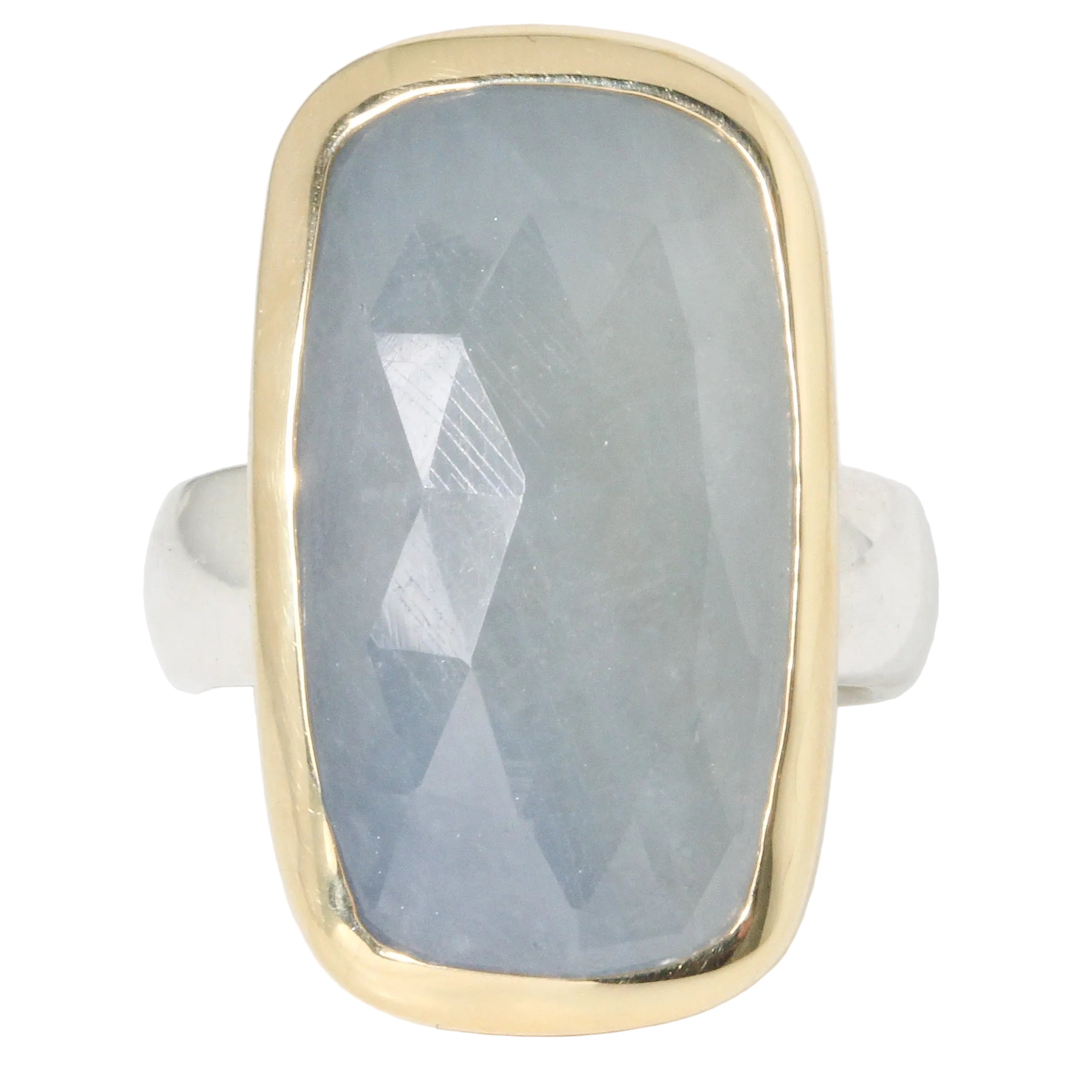 Ombre Linen Sapphire Ring