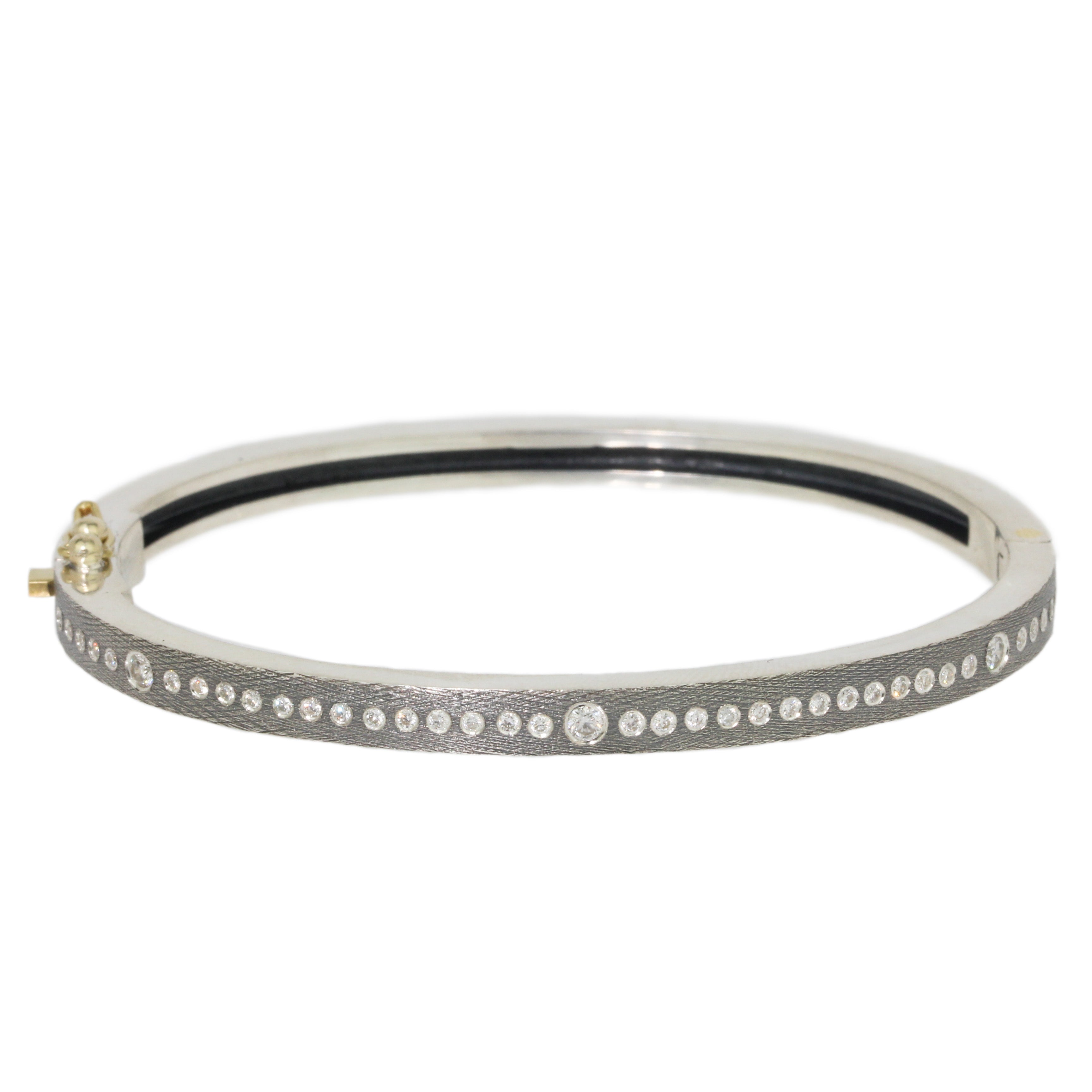 Meridian 4mm Silver Bracelet