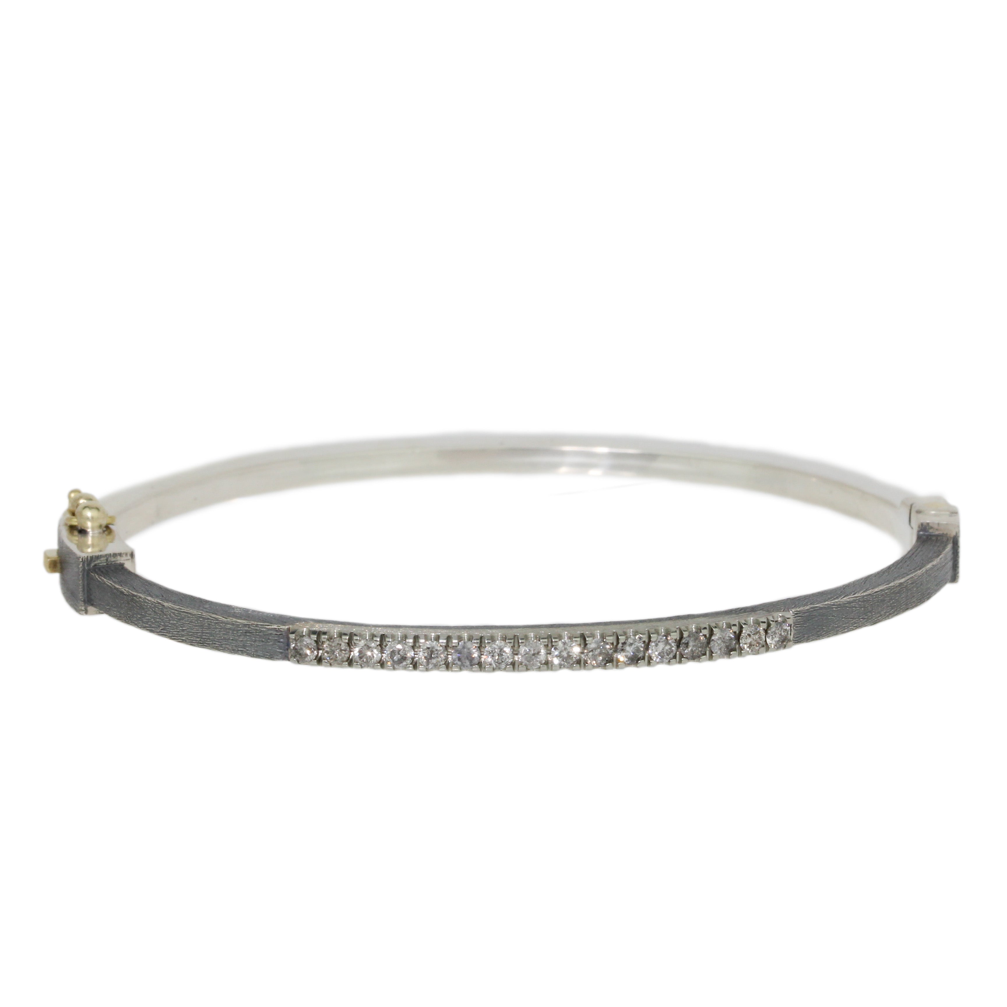 Zoe 2.5mm White Gold Bracelet