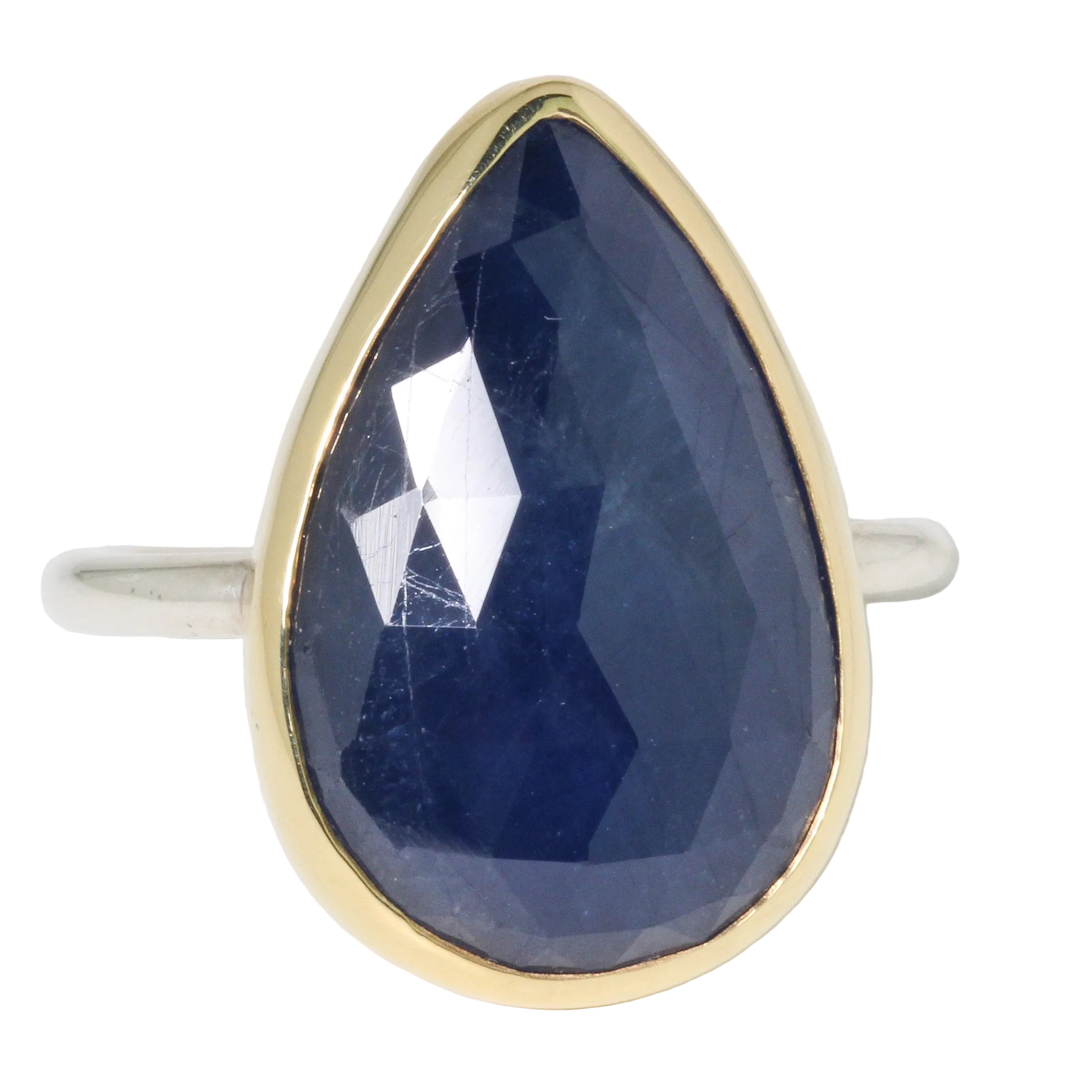 Large Blue Sapphire Ring