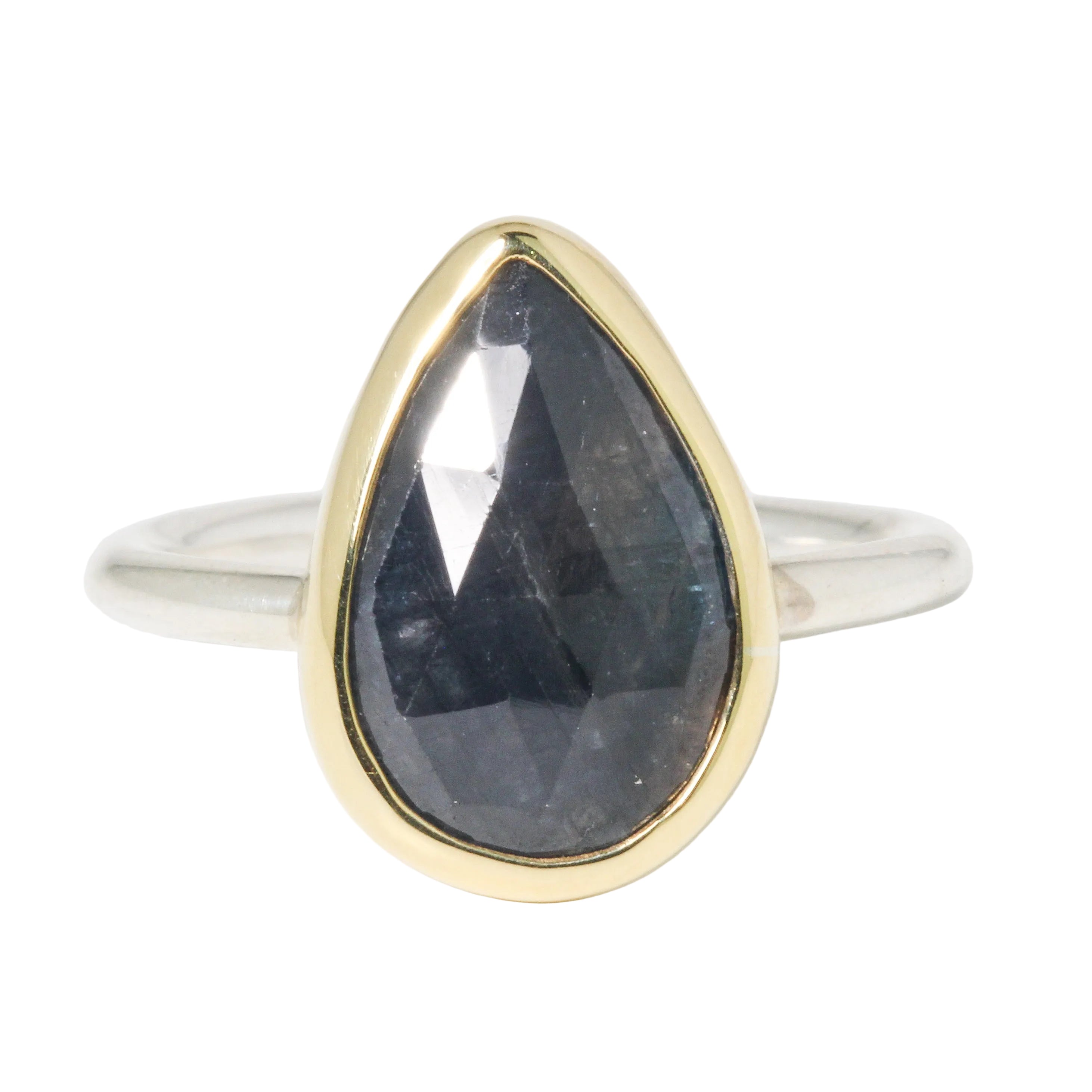 Teardrop Sapphire Ring