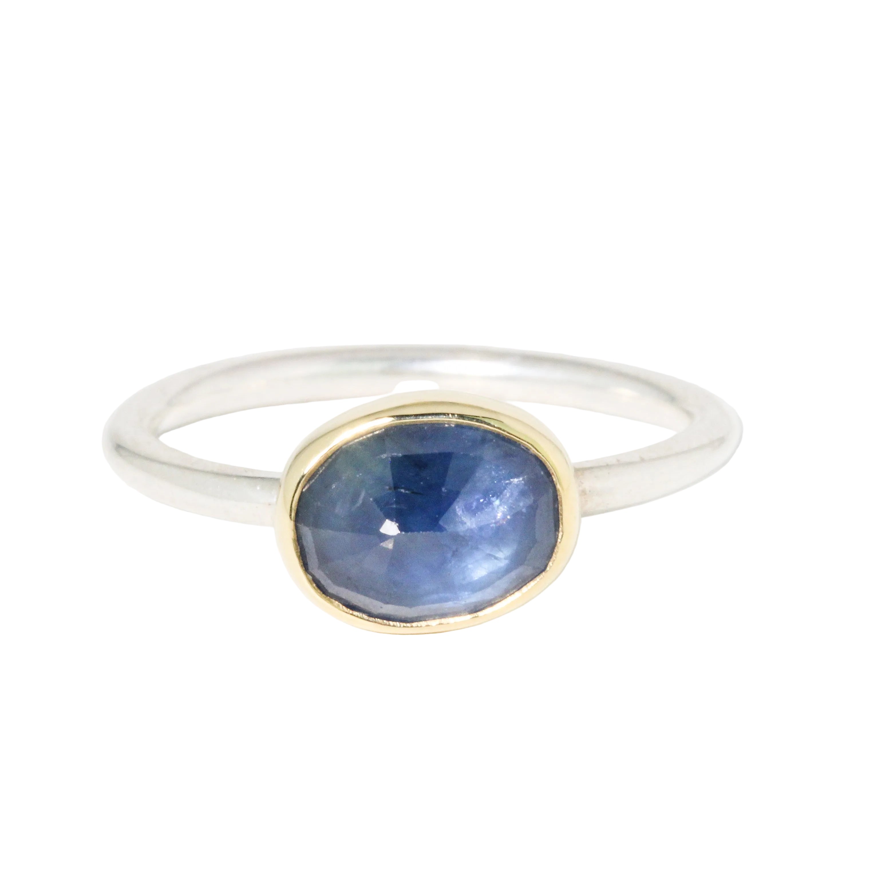 Blue Sapphire Stacking Ring