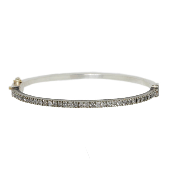 Chloe 2.5mm White Gold Bracelet