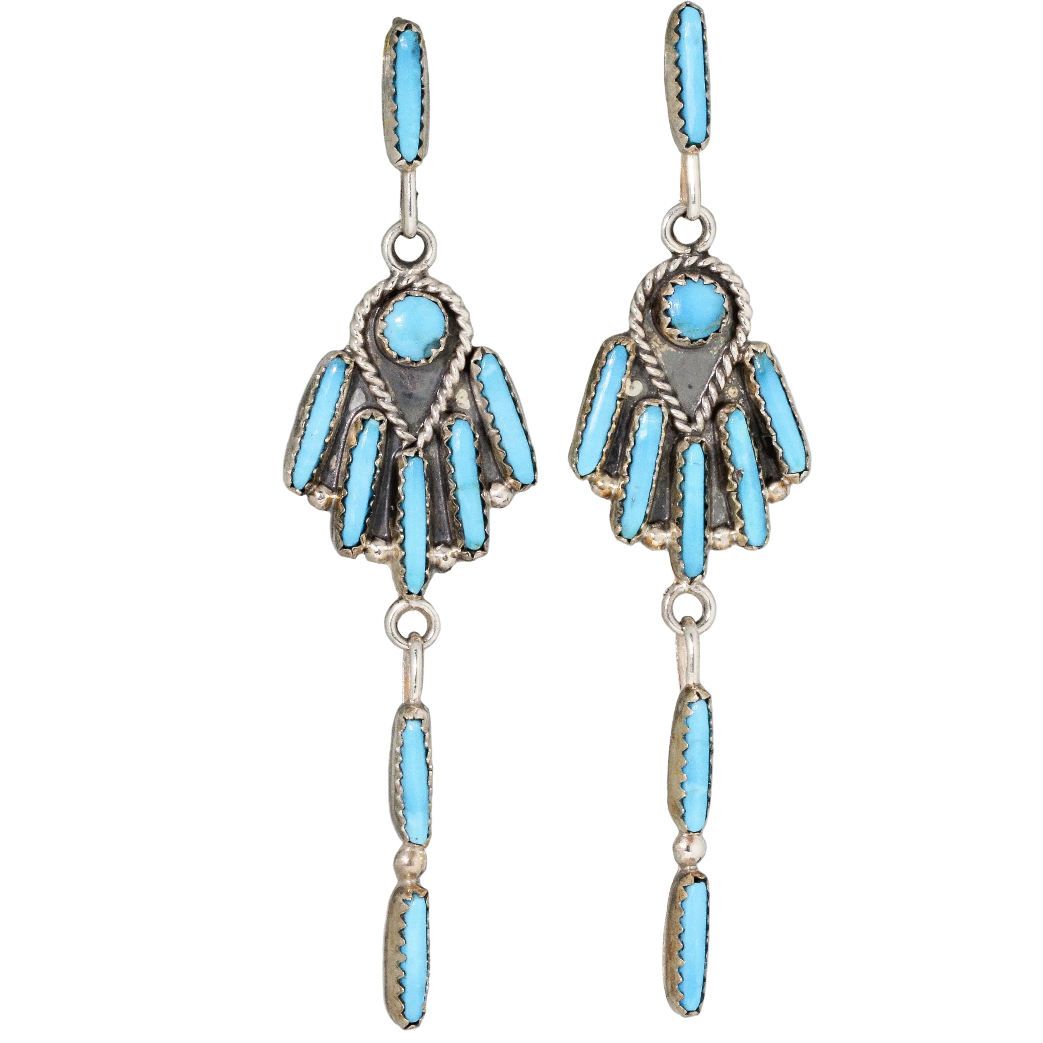Zuni Paw Drop Earrings