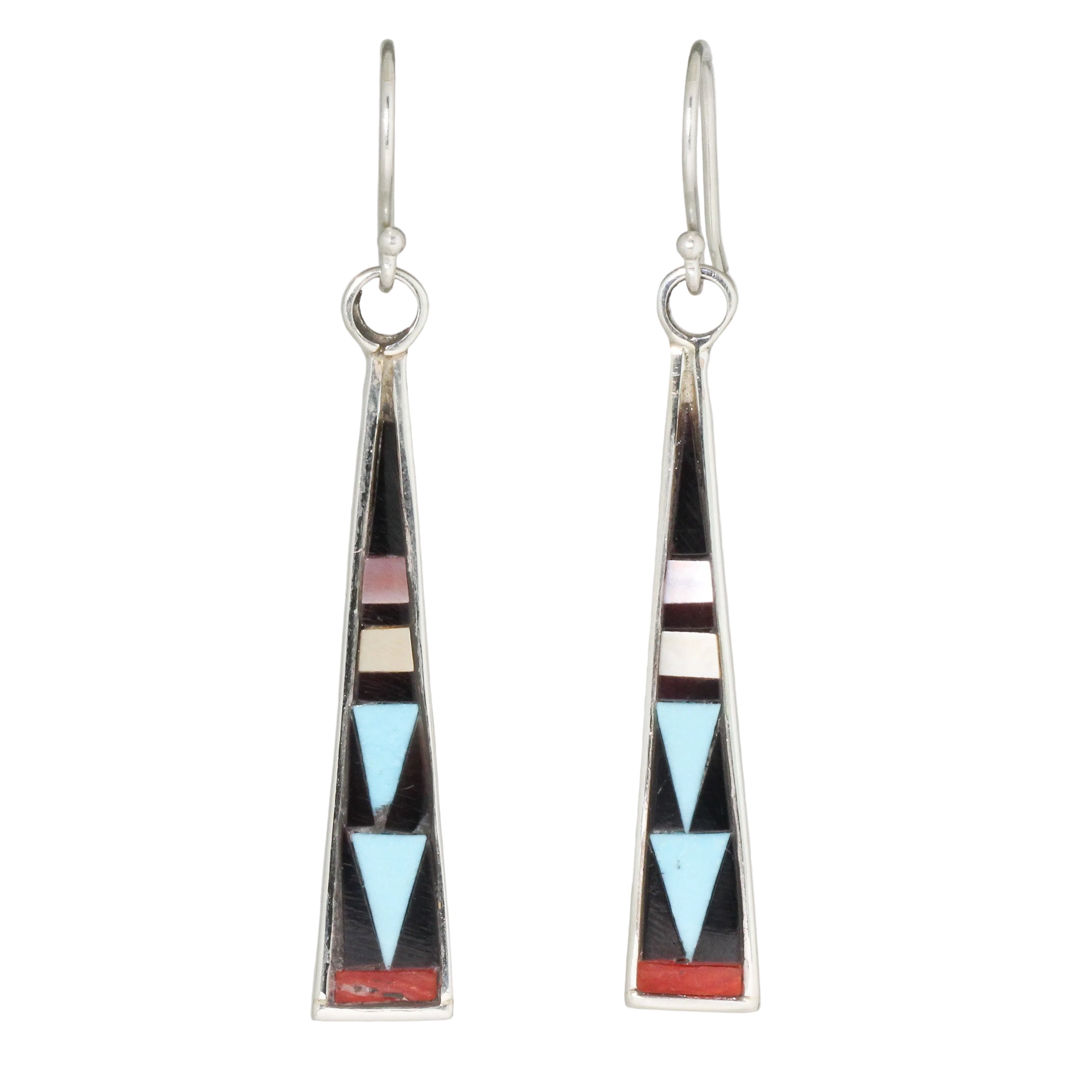 Zuni In-Lay Drop Earrings