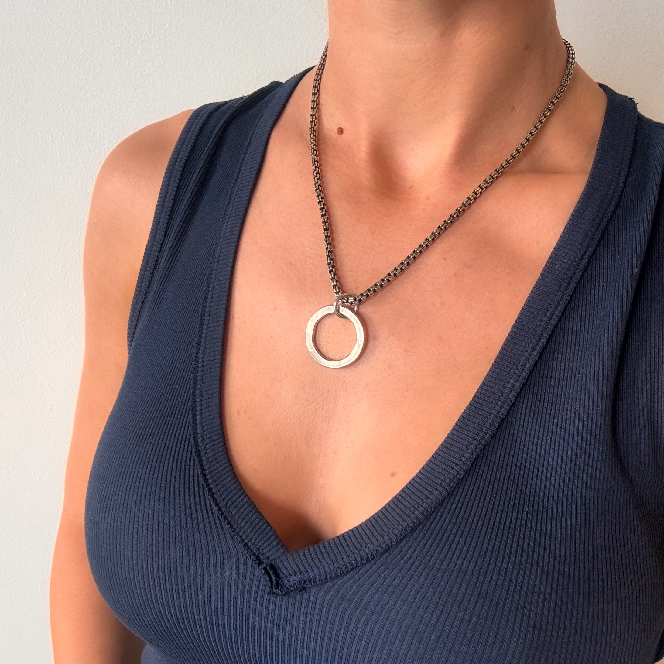 Heavy Circle Necklace