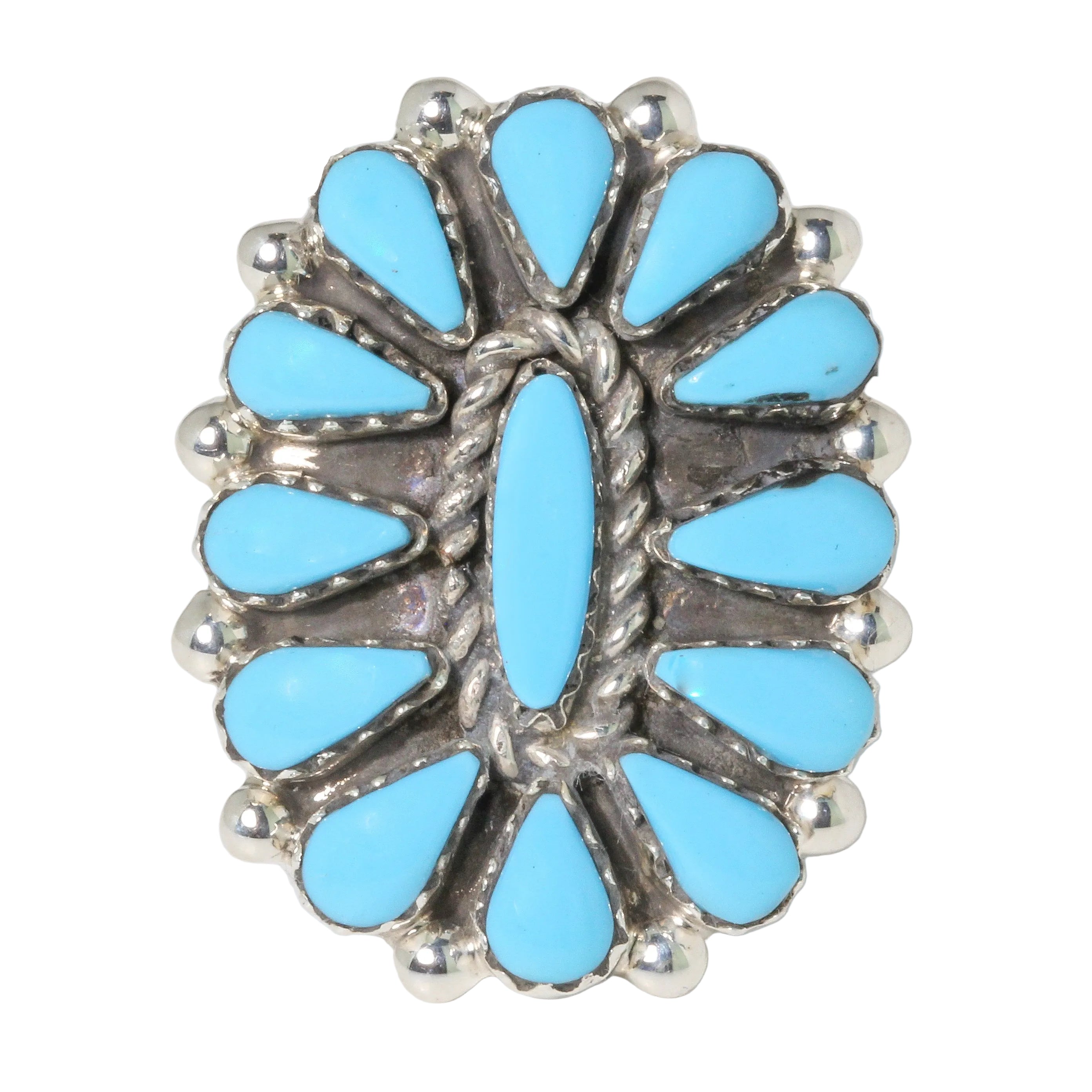 Zuni Flower Ring