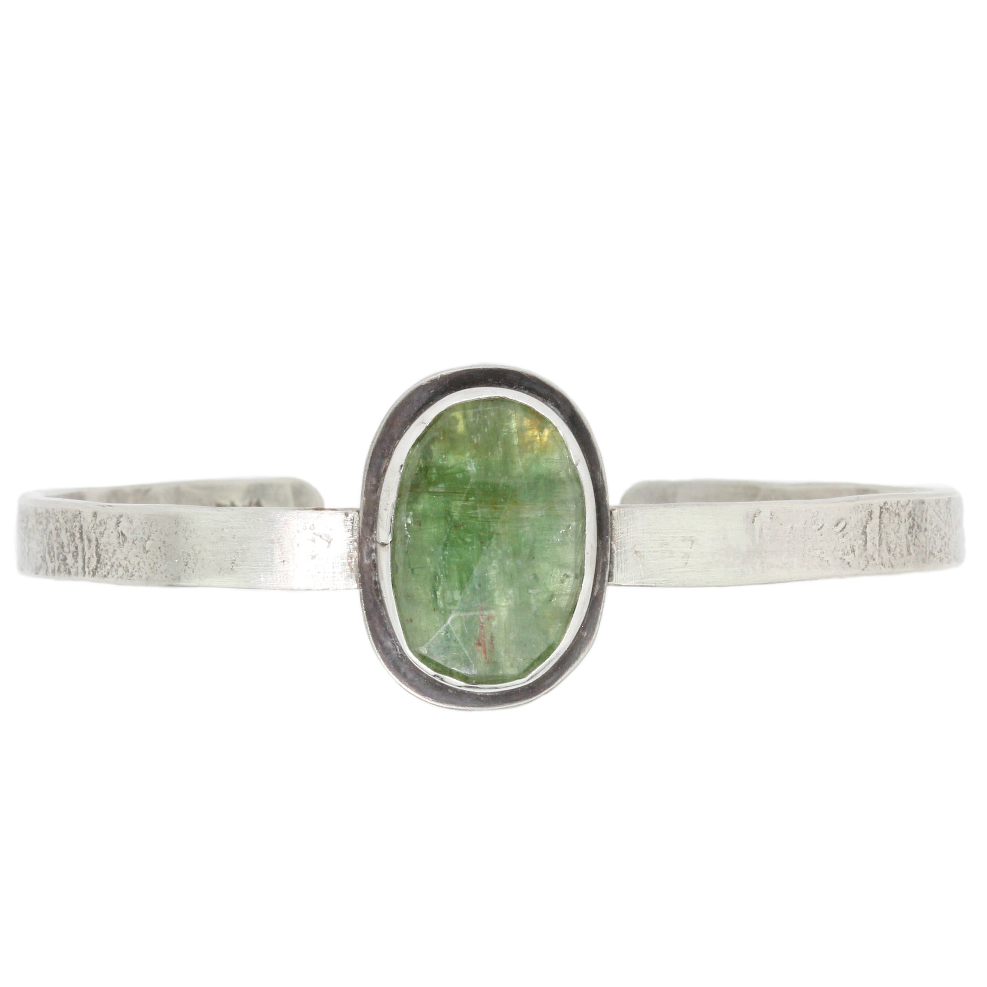 Green Kyanite Cuff Bracelet