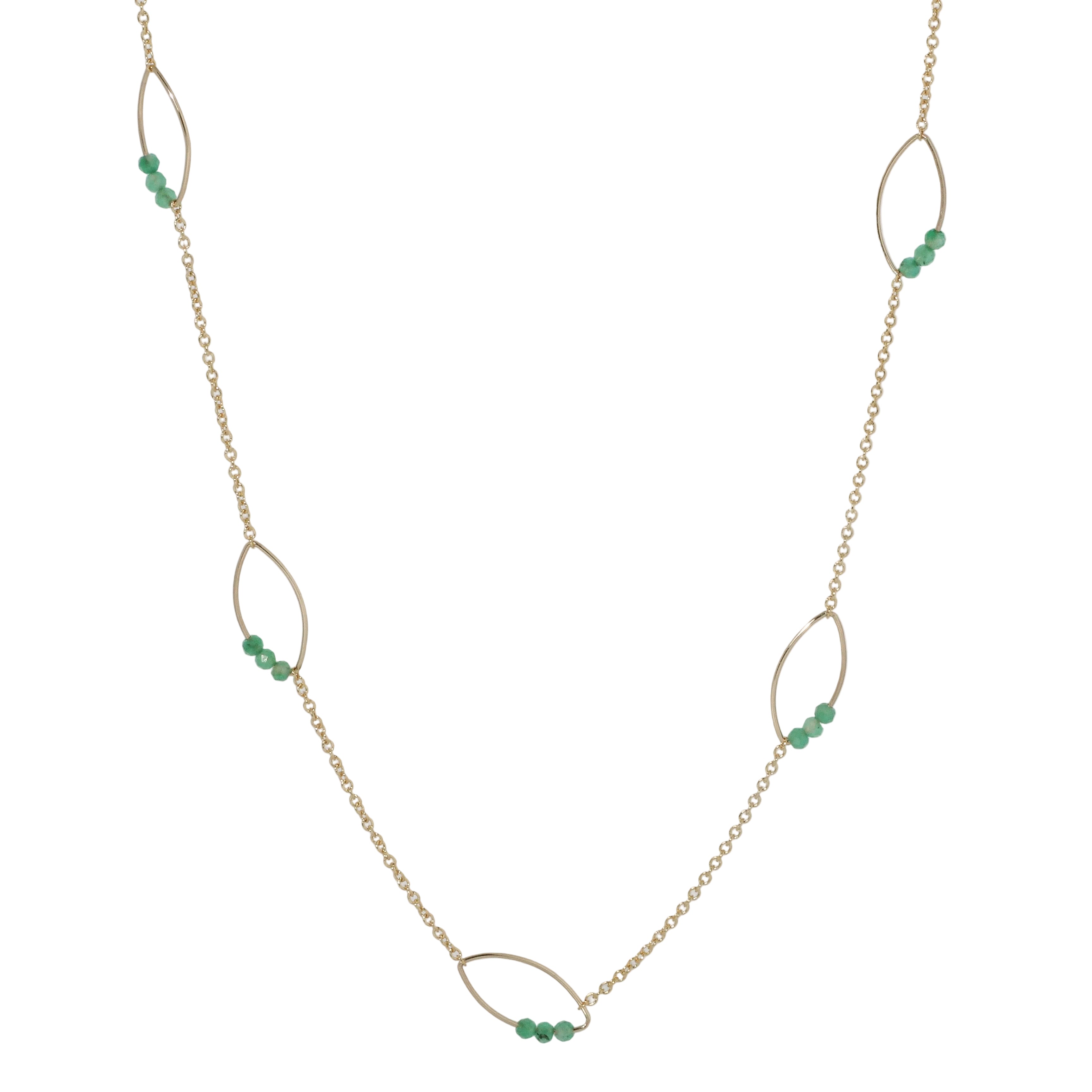 Lucca Emerald Necklace