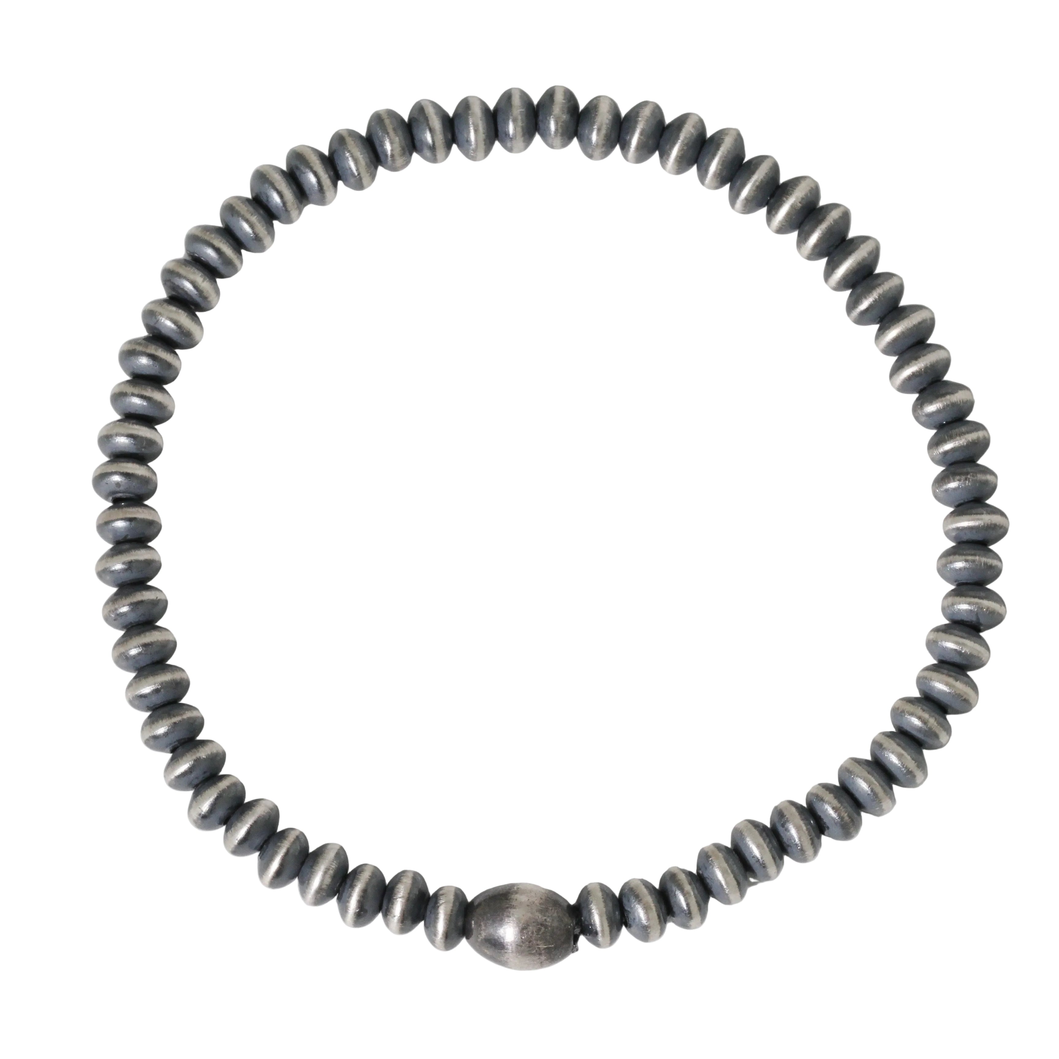 Oval Center Navajo Pearl Bracelet