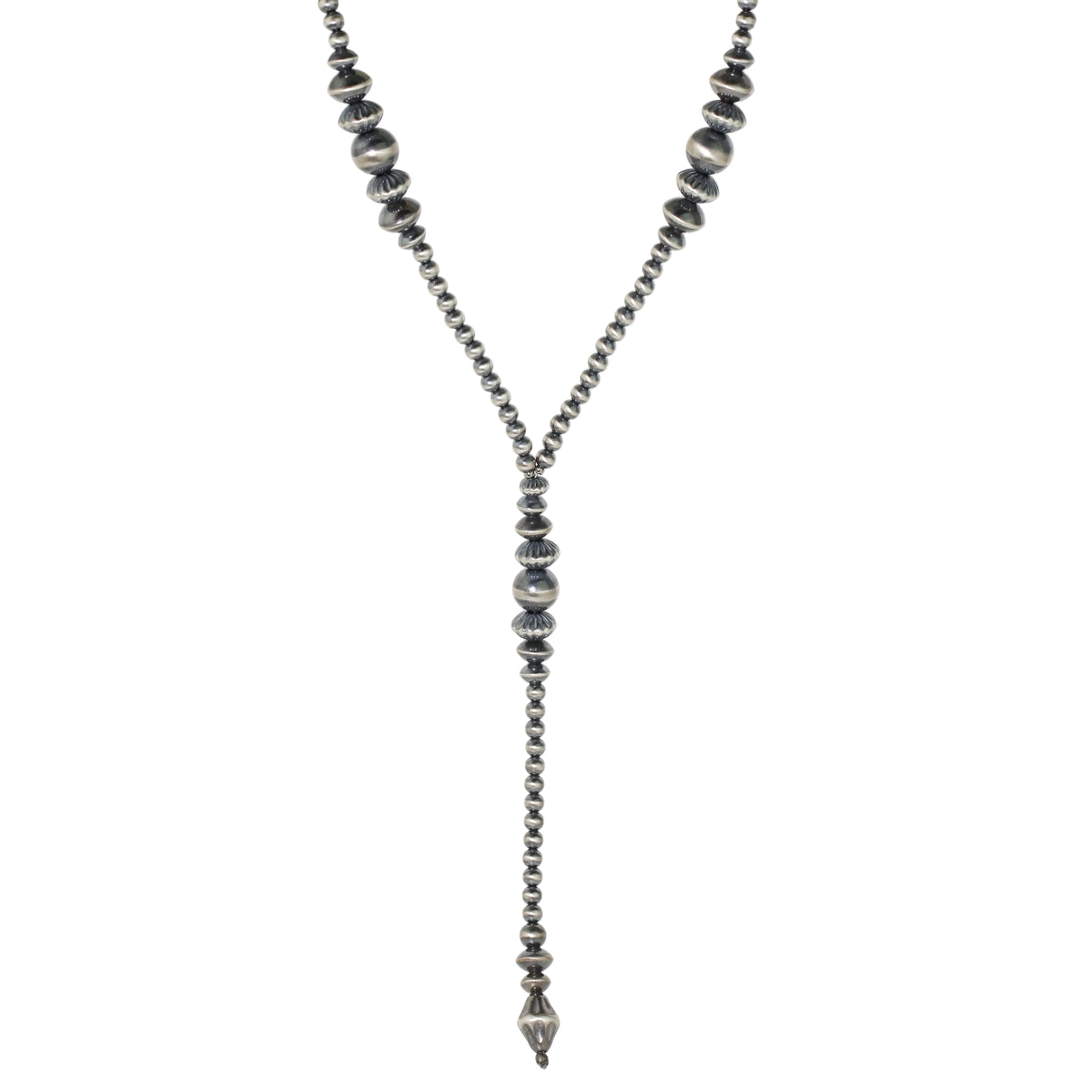 Navajo Pearl Lariat Necklace